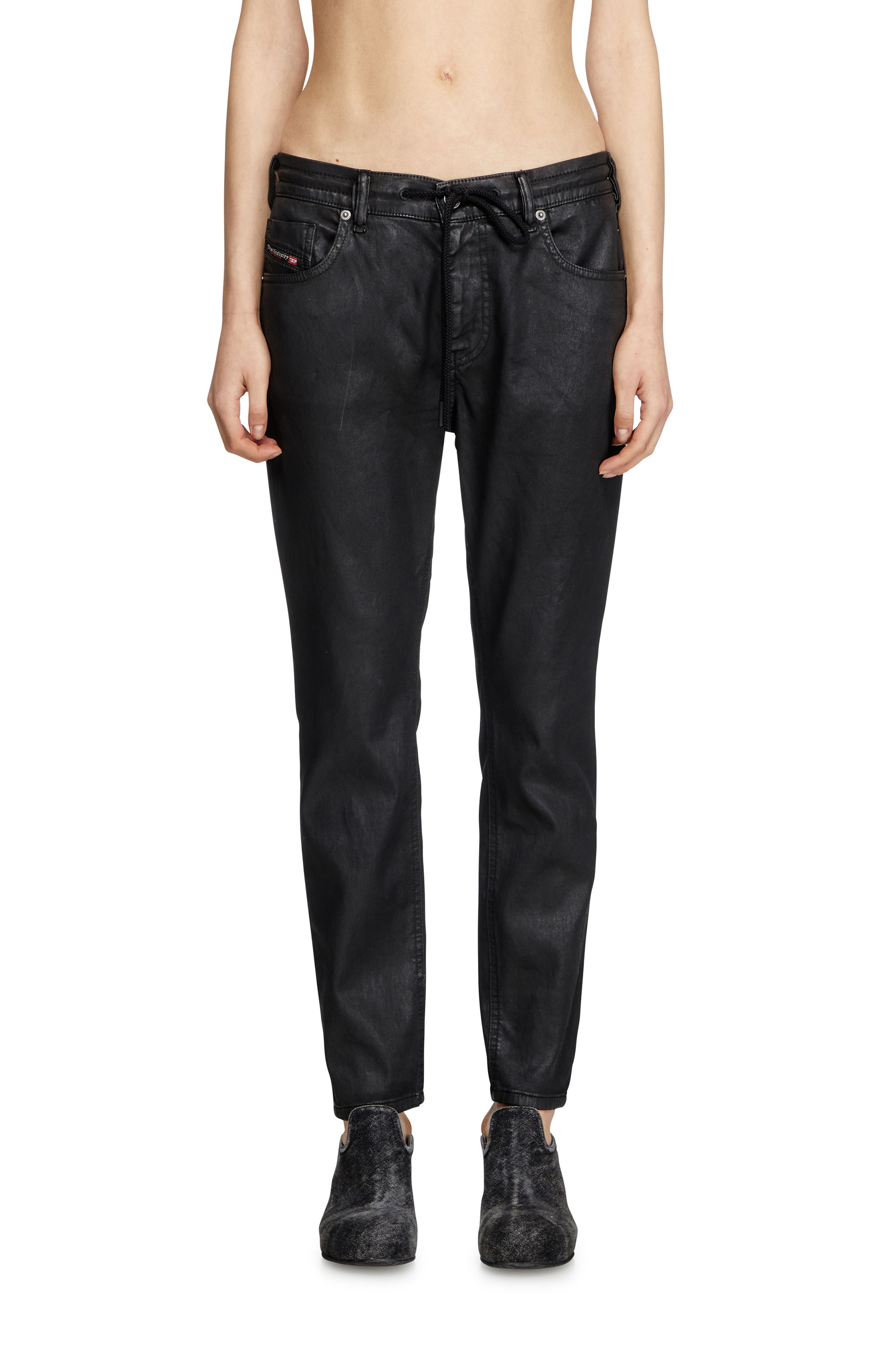 Diesel - Regular 2031 D-Krailey Joggjeans® 068PX Femme, Noir/Gris foncé - Image 1