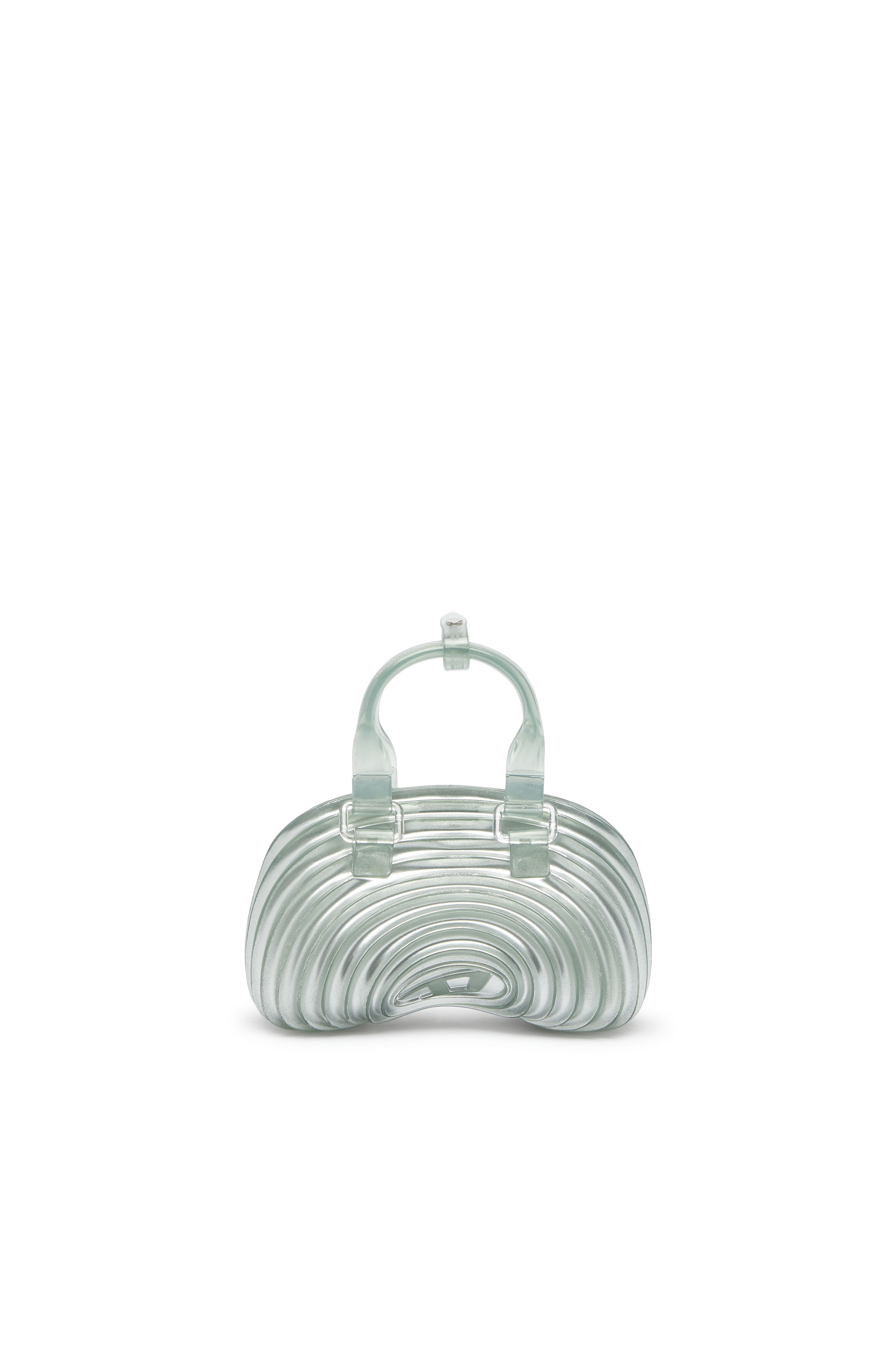 Diesel - MELISSA QUANTUM DOME, Quantum Dome &ndash; Sac &agrave; main en Melflex&reg; Femme in Gris argent&eacute; - 1