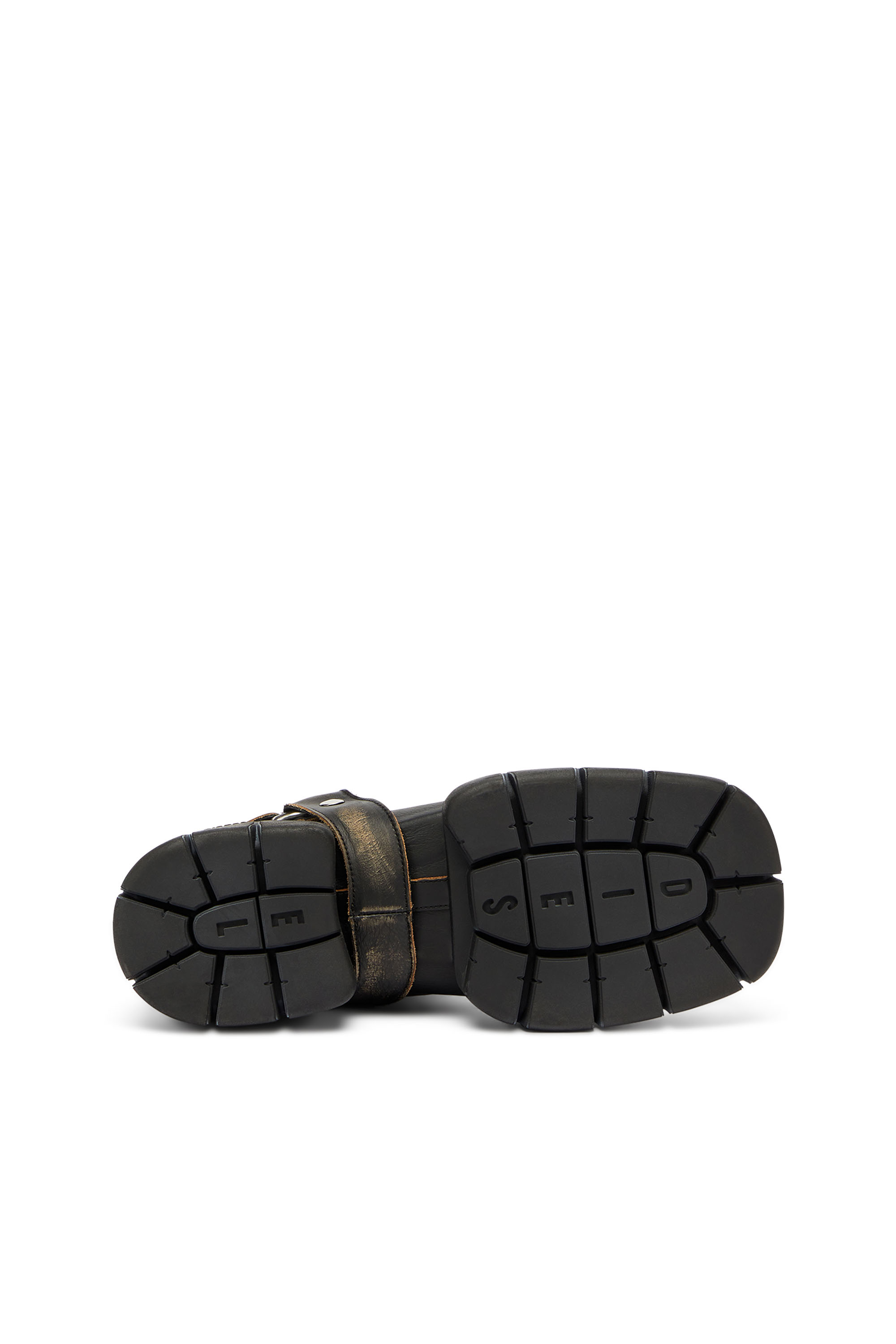 Diesel - D-TEX TU, D-Tex - Stivali biker in pelle effetto distressed Uomo in ToBeDefined - 4