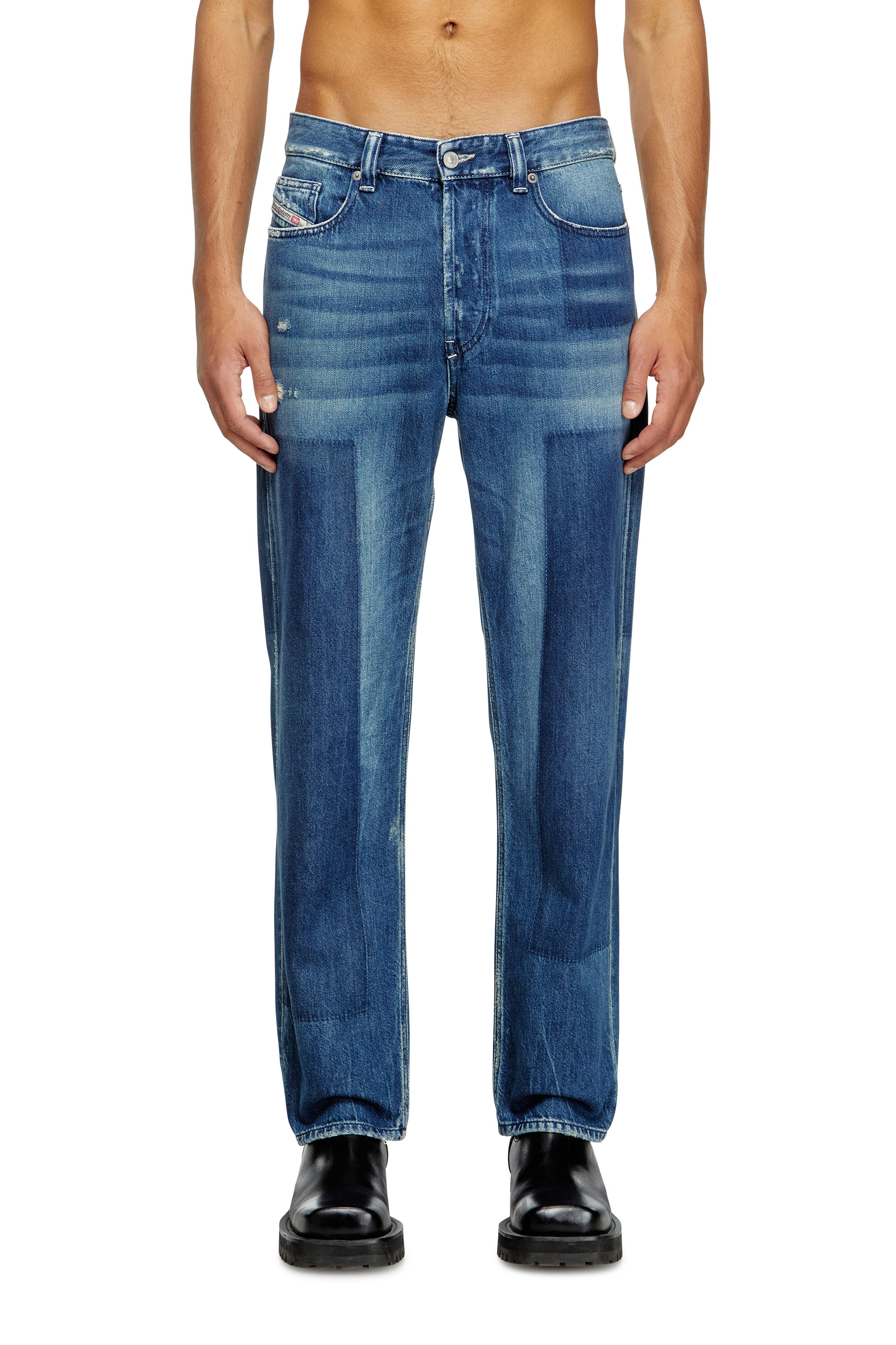 Diesel - Herren Regular Jeans 2024 D-Macs 09M52, Dunkelblau - 3