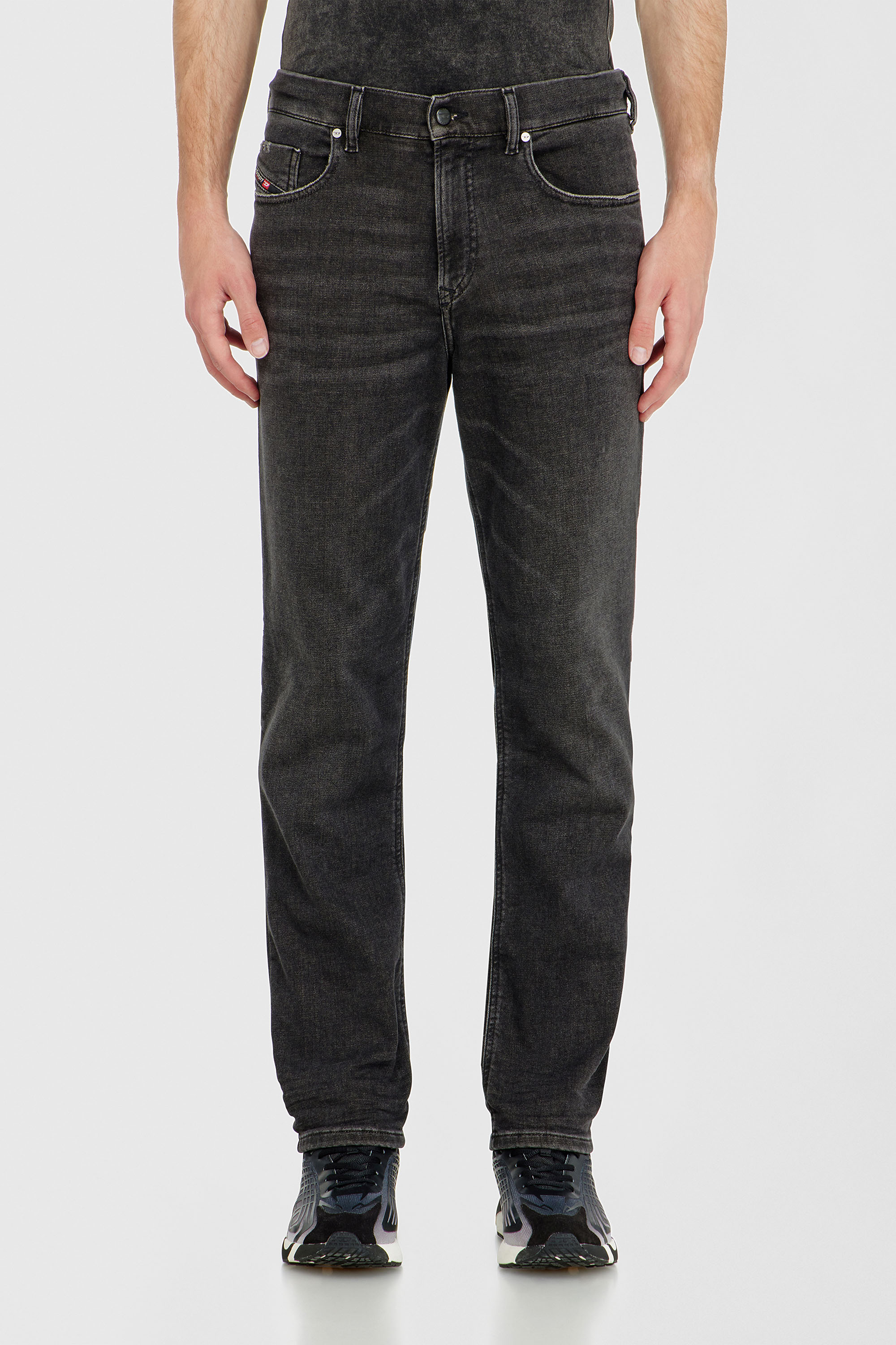 Diesel - Herren Regular 2090 D-Veekley Joggjeans&reg; 09P92, Schwarz/Dunkelgrau - 1