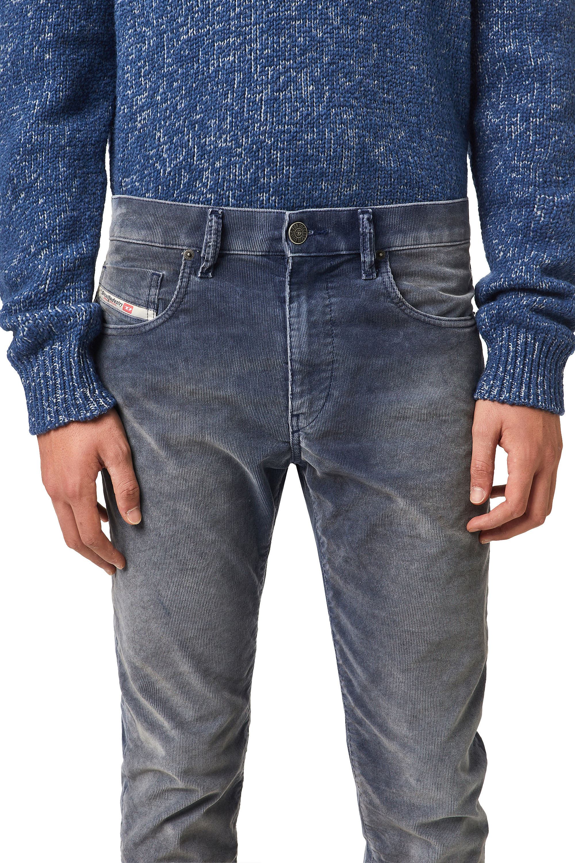 Diesel - 2019 D-STRUKT 069XQ Slim Jeans, Bleu - Image 3