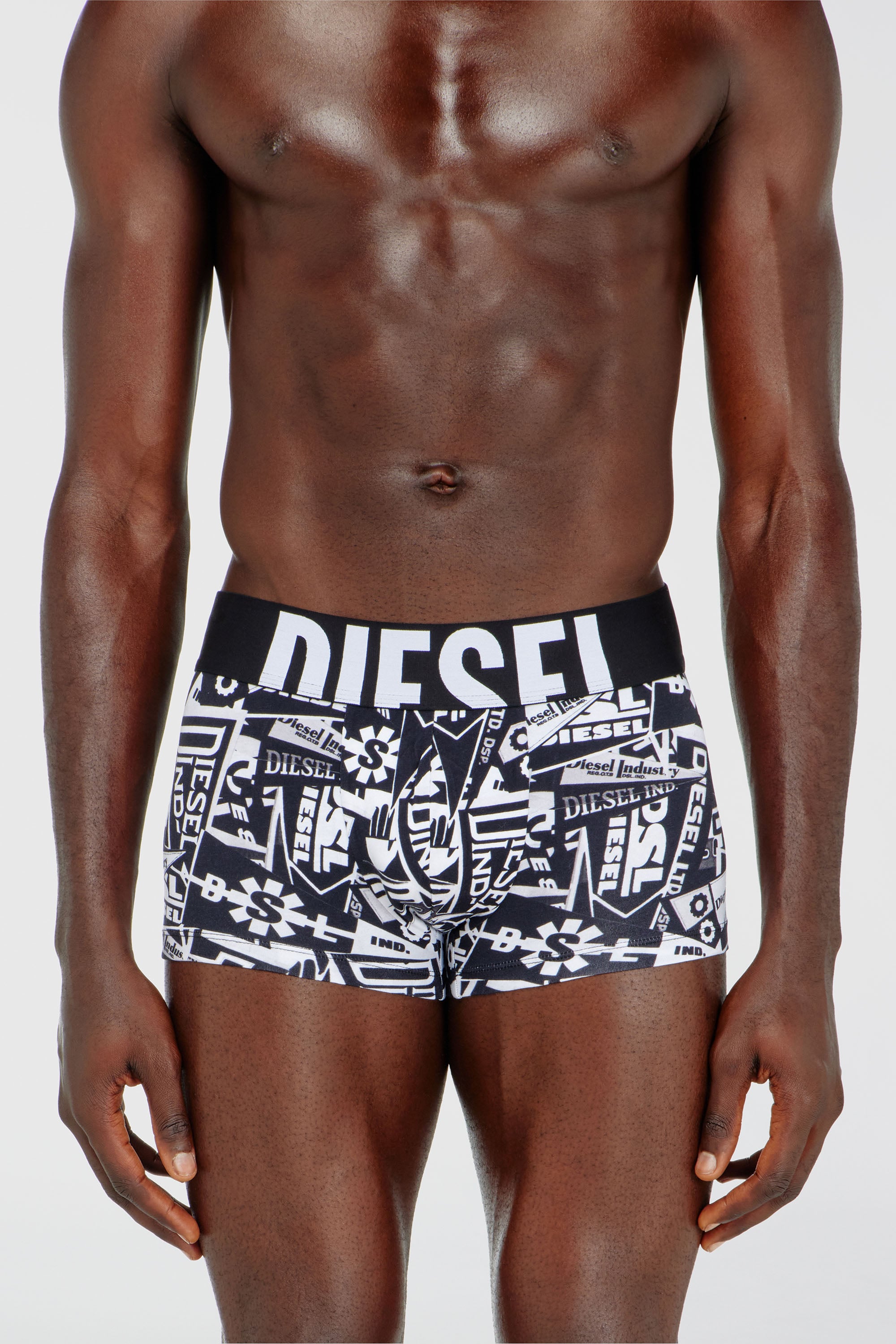 Diesel - UMBX-DAMIENTHREEPACK-5.5EL, Lot de trois boxers avec imprim&eacute; drapeau Homme in Polychrome - 2