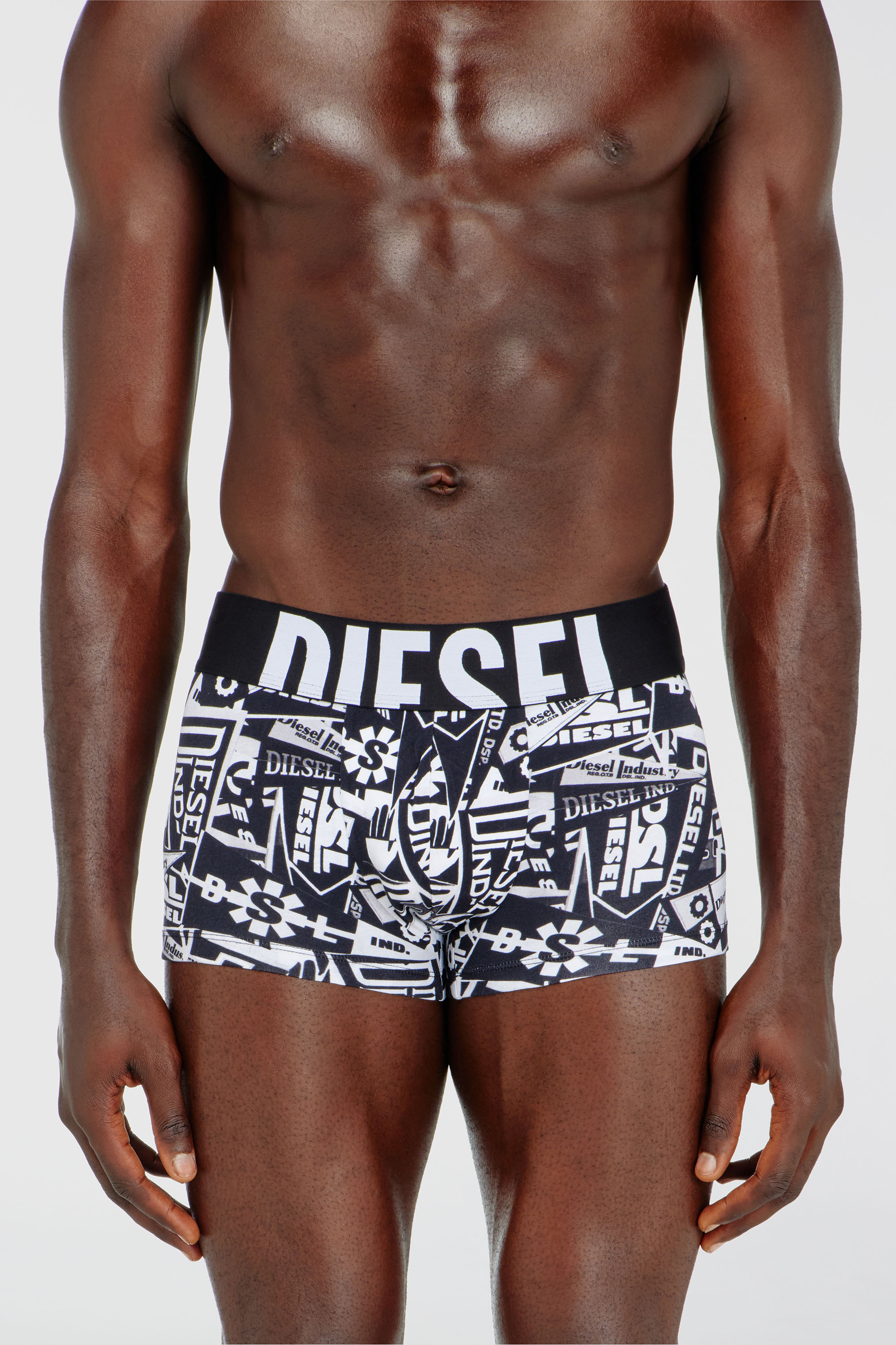 Diesel - UMBX-DAMIENTHREEPACK-5.5EL, Lot de trois boxers avec imprim&eacute; drapeau Homme in Polychrome - 2