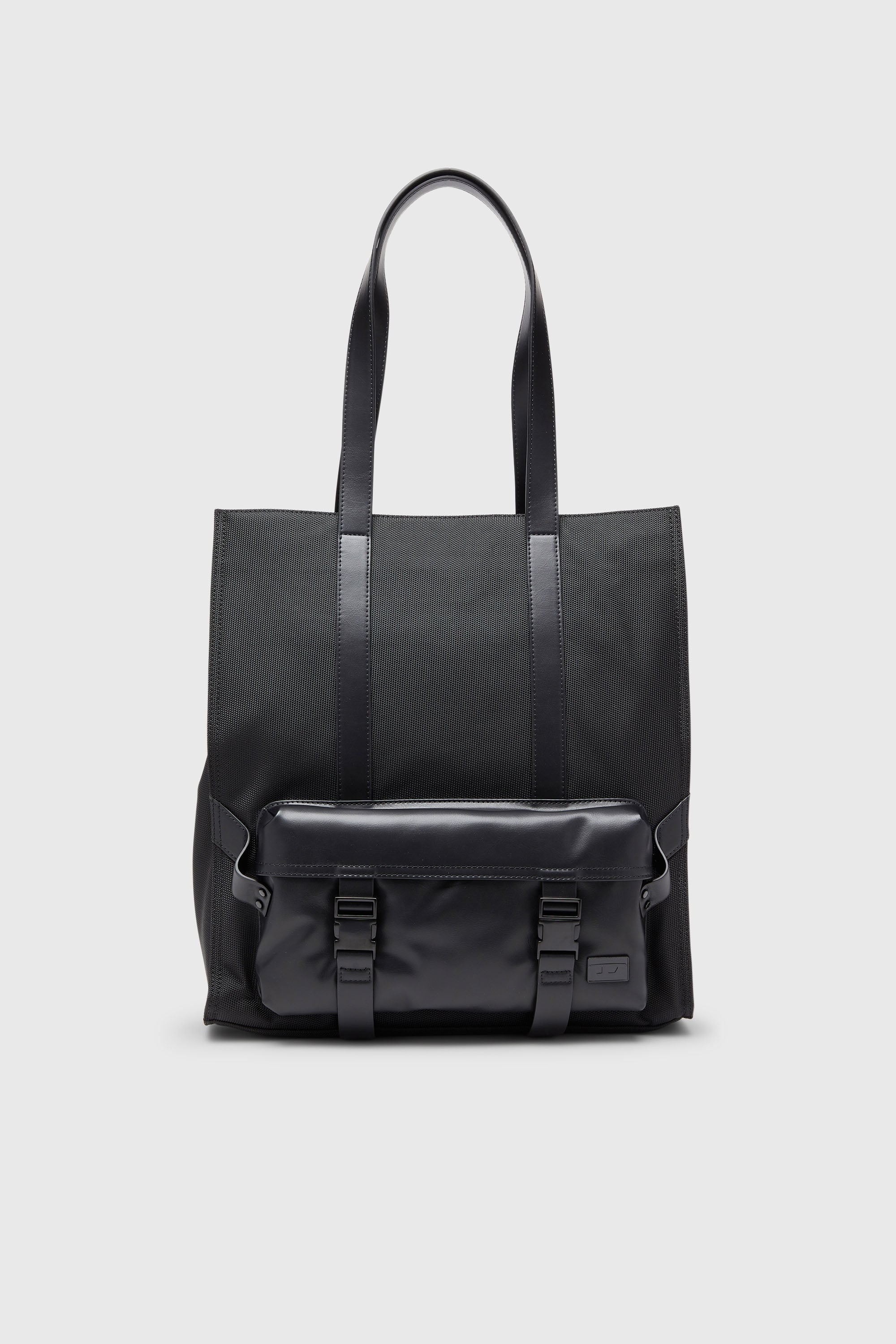 Diesel - MULTI-PKTS TOTE X, Multi-Pkts - Sac cabas avec poche &agrave; rabat et zip Mixte in Noir - 1