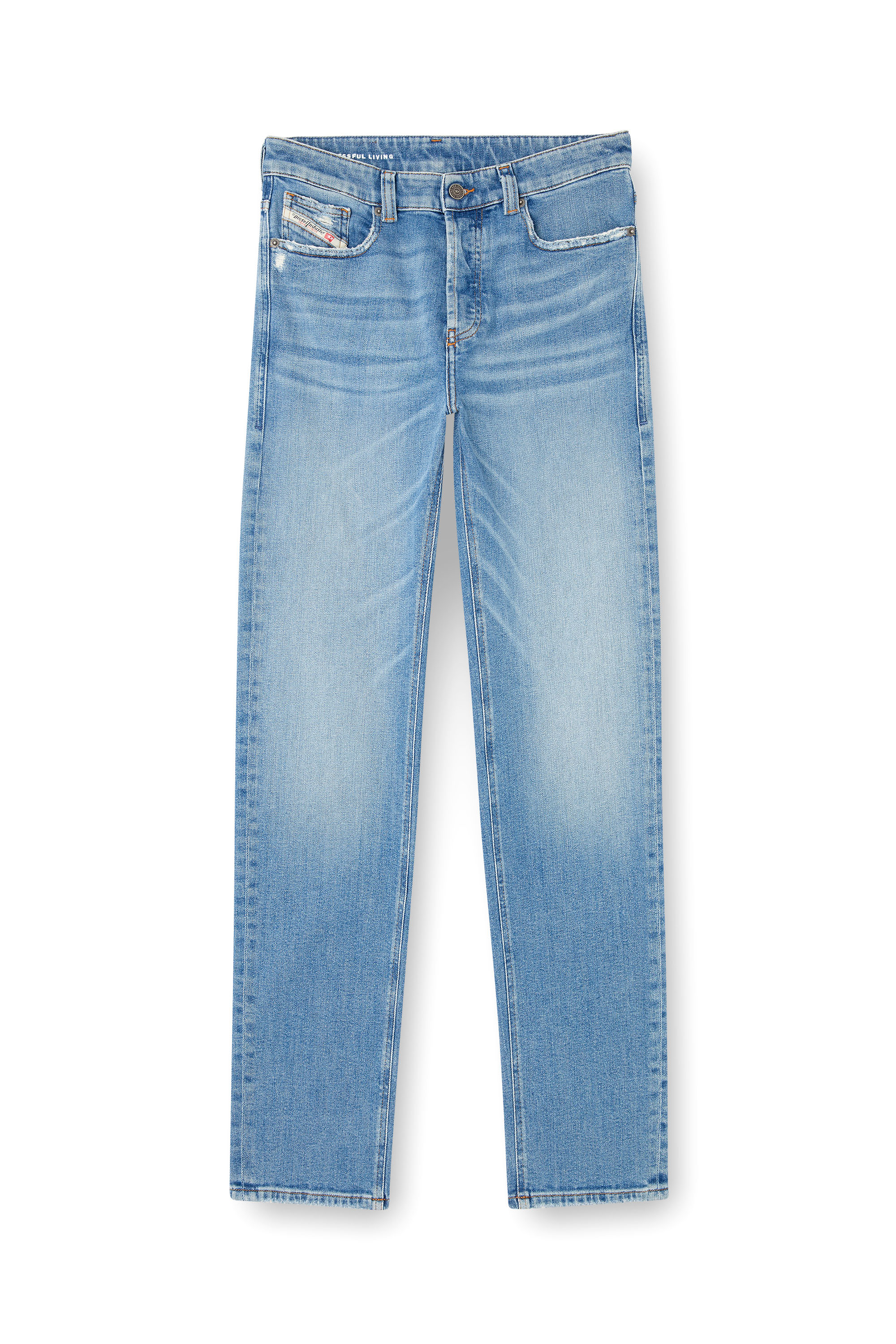 Diesel - Regular Jeans 1988 D-Ark 09M22 Donna, Blu Chiaro - Image 3