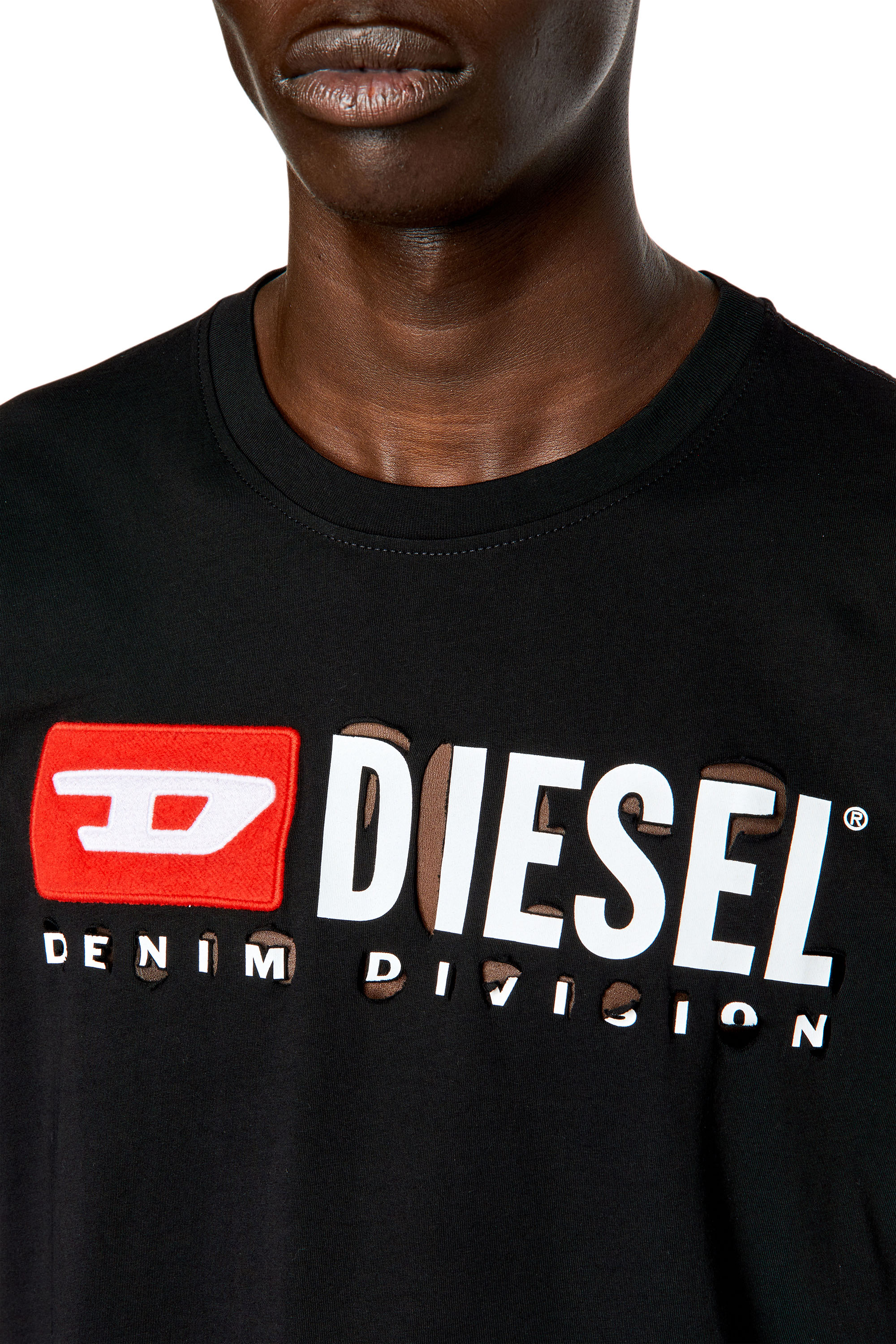 Diesel - T-JUST-DIVSTROYED, Schwarz - Image 4