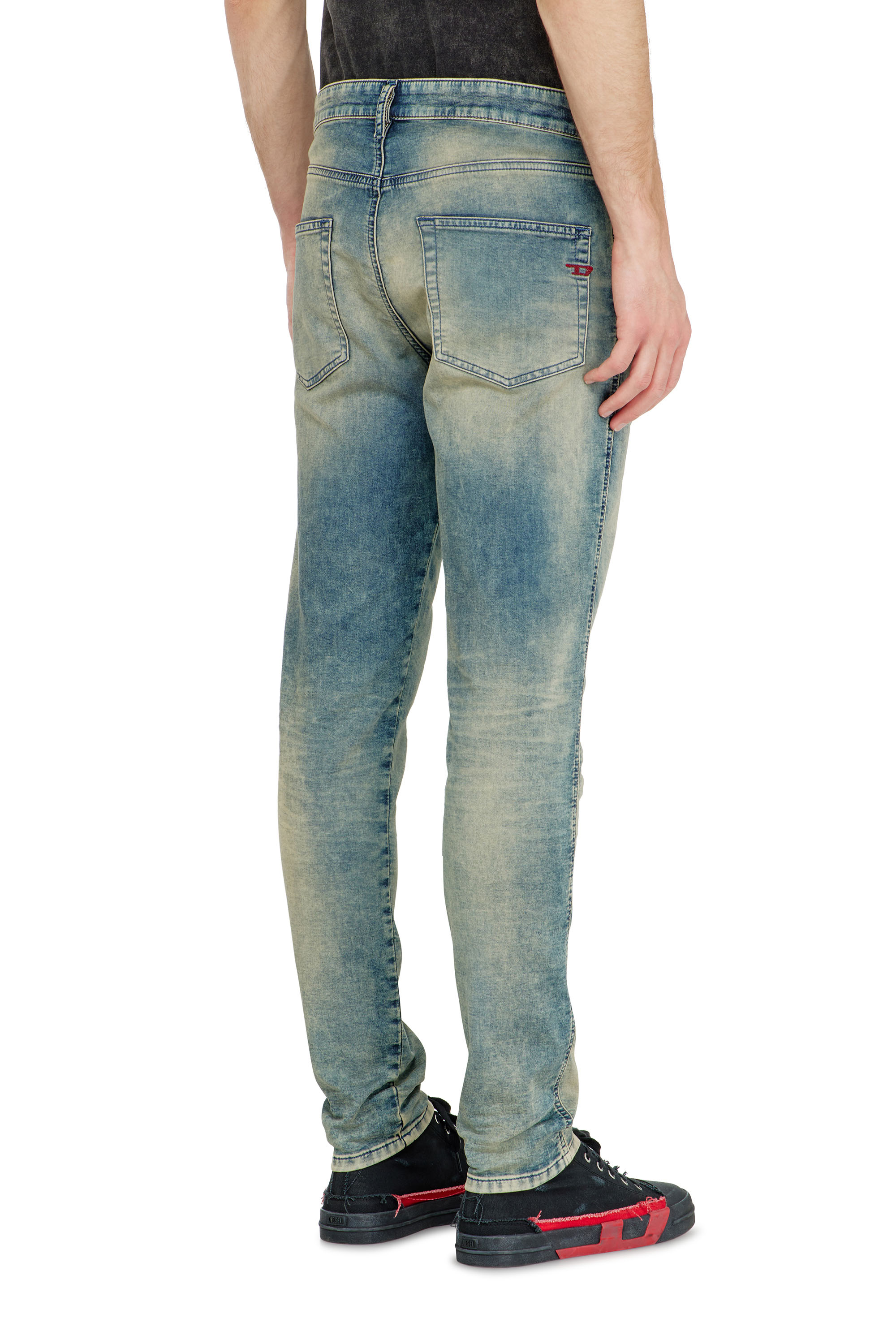 Diesel - Slim 2062 D-Strukt Joggjeans&reg; 09P60 Uomo, Blu medio - Image 4