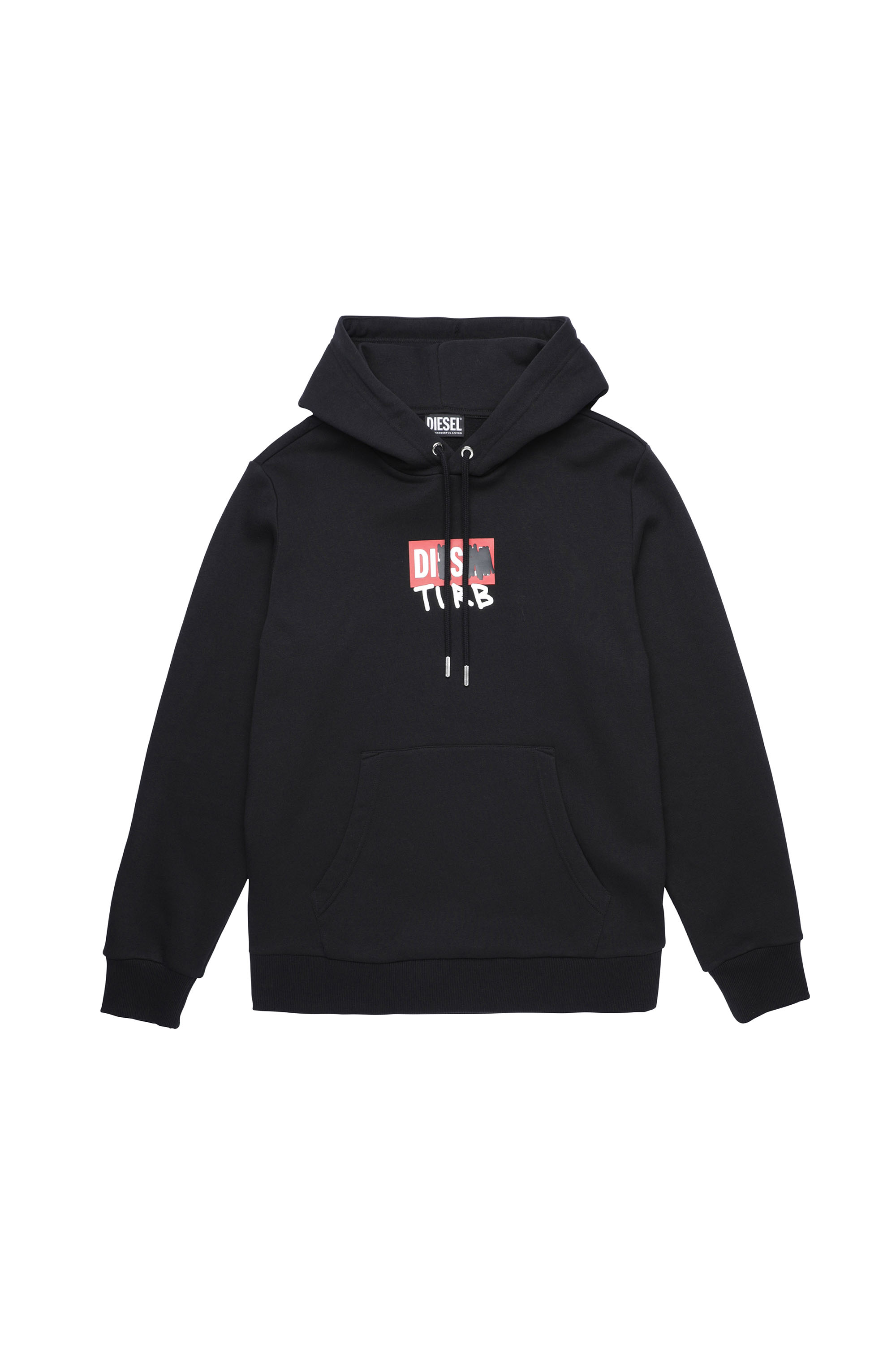 S-GIRK-HOOD-B8, Schwarz - Sweatshirts