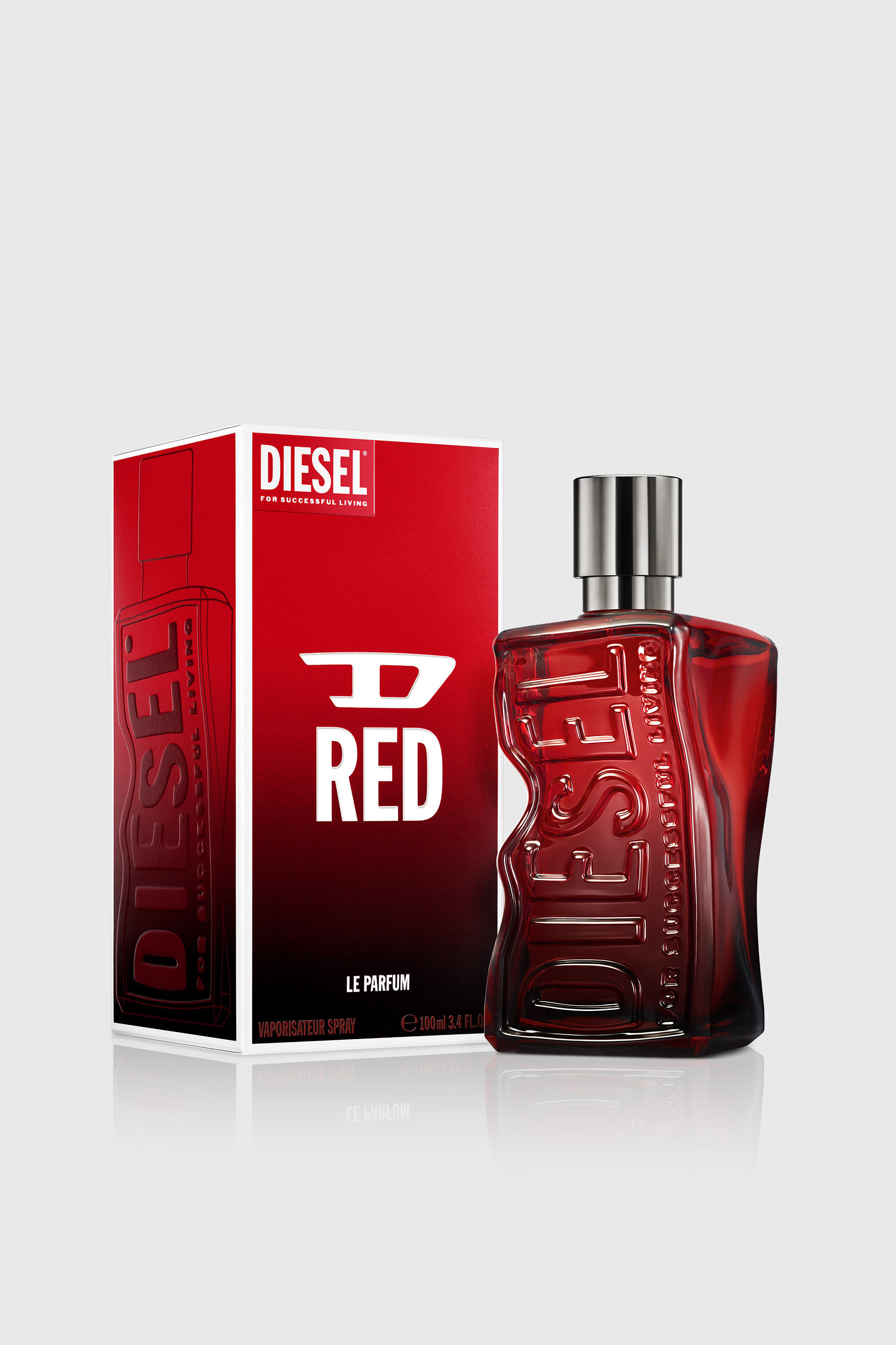 Diesel - LF123200 D RED EAU DE PARFUM INTENSE 100ML FRAGRANCE, D RED Le Parfum  100ml Uomo in Rosso - 2