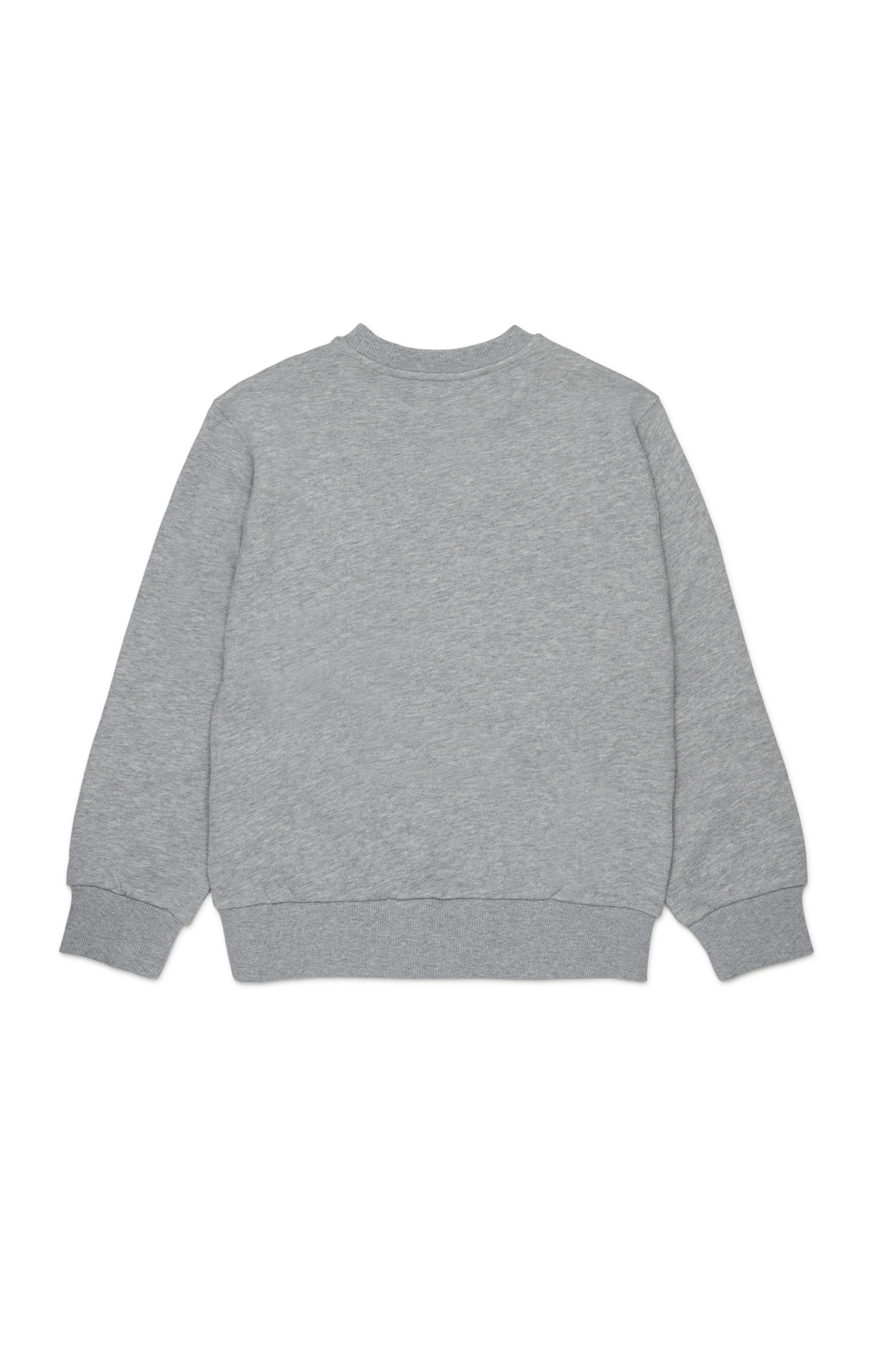Diesel - SXGIN OVER, Sweat-shirt avec petit &eacute;cusson logo Mixte in Gris - 2