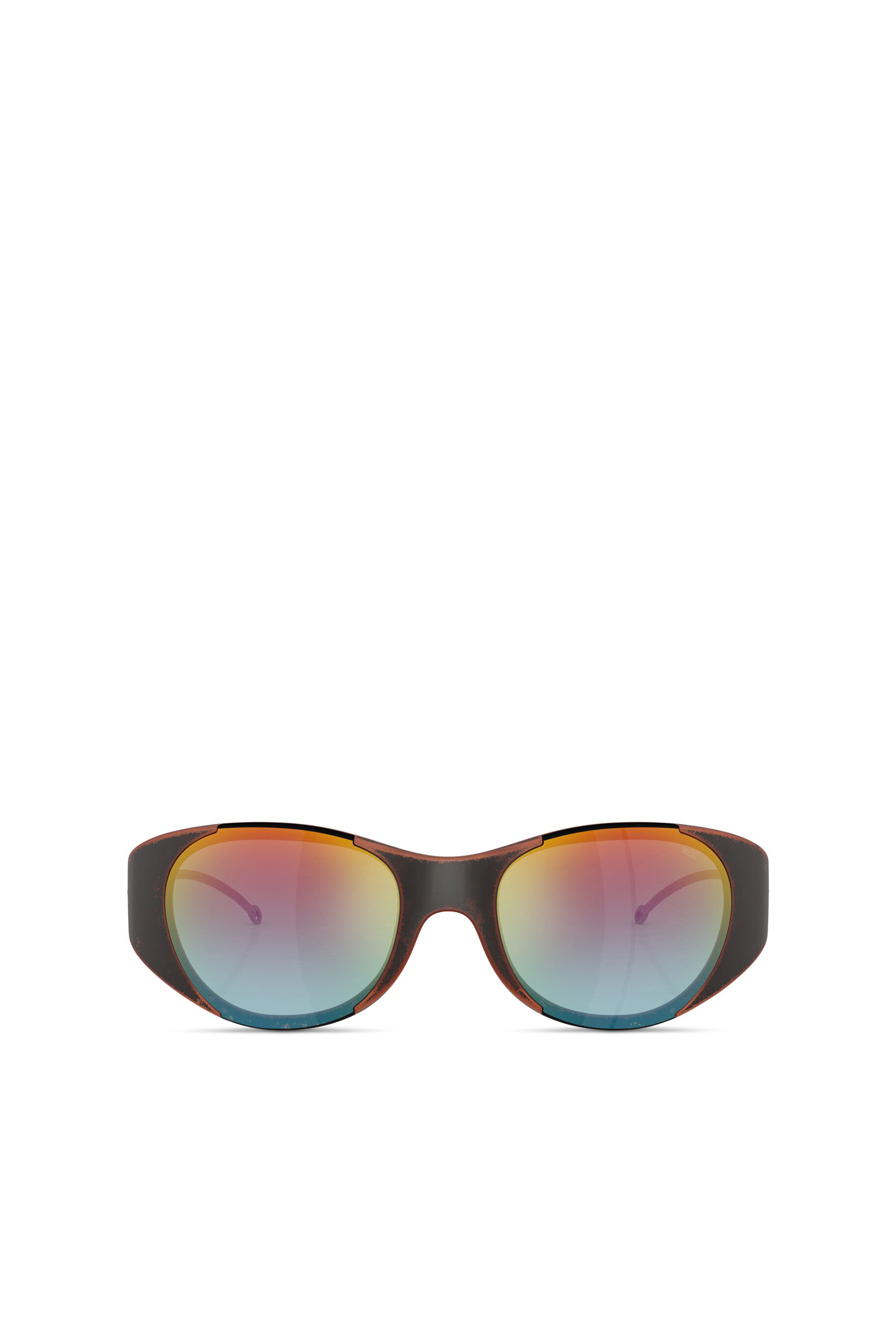 Diesel - 0DL3003, Lunettes de soleil ovales Mixte in Polychrome - 1