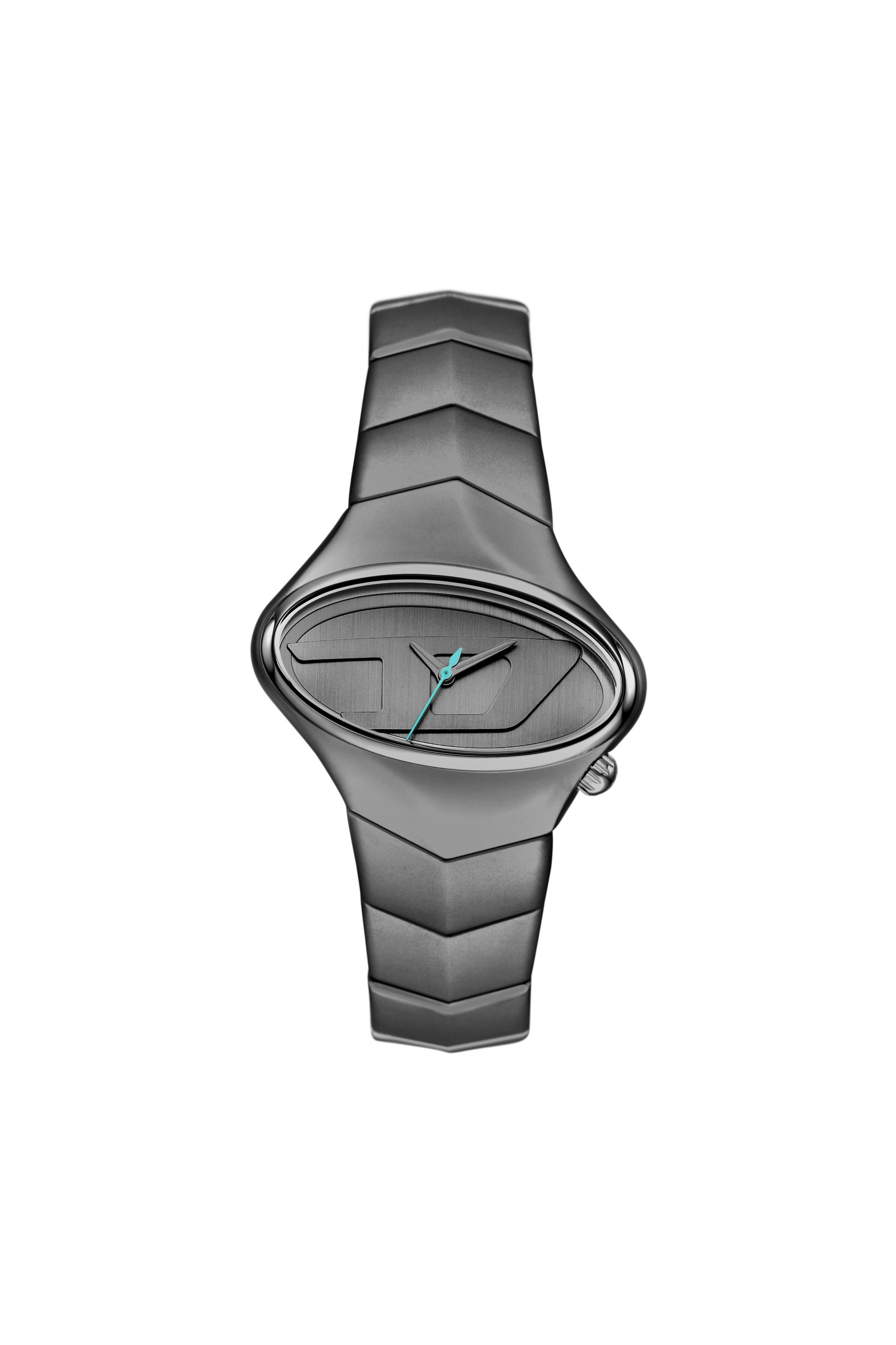 Diesel - DZ2229 WATCH, Herren D-Rush Armbanduhr aus Edelstahl in Gunmetal in Dunkelgrau - 1