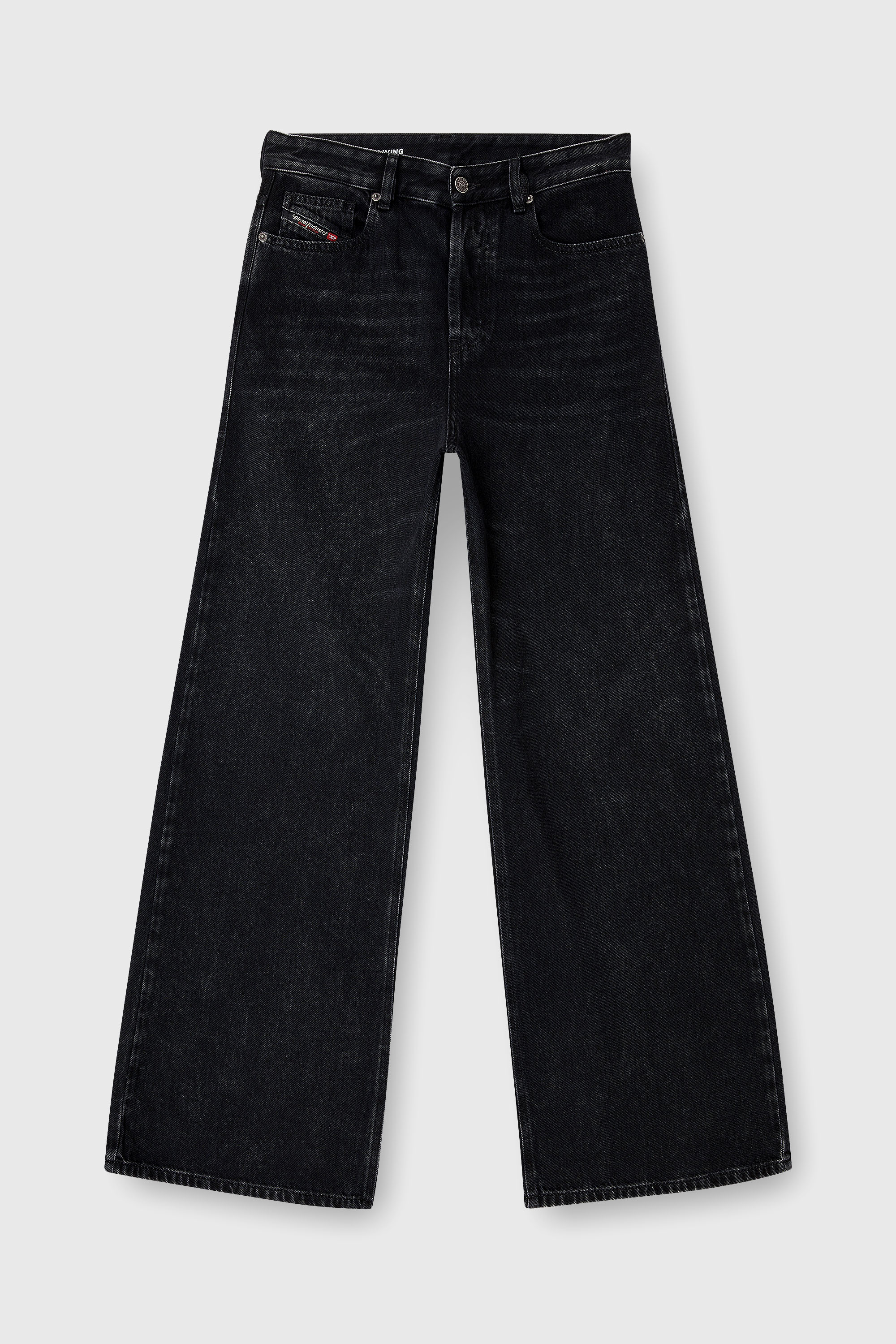 Diesel - Unisex's Relaxed Jeans 1996 D-Sire 09P09, Black/Dark grey - 2