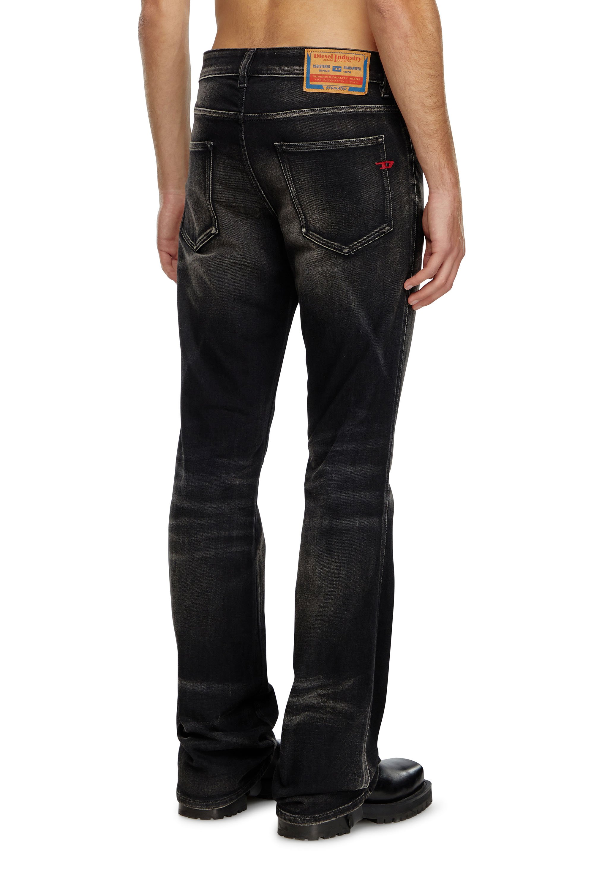 Diesel - Homme Bootcut Jeans 1998 D-Buck 09J53, Noir/Gris foncé - Image 4