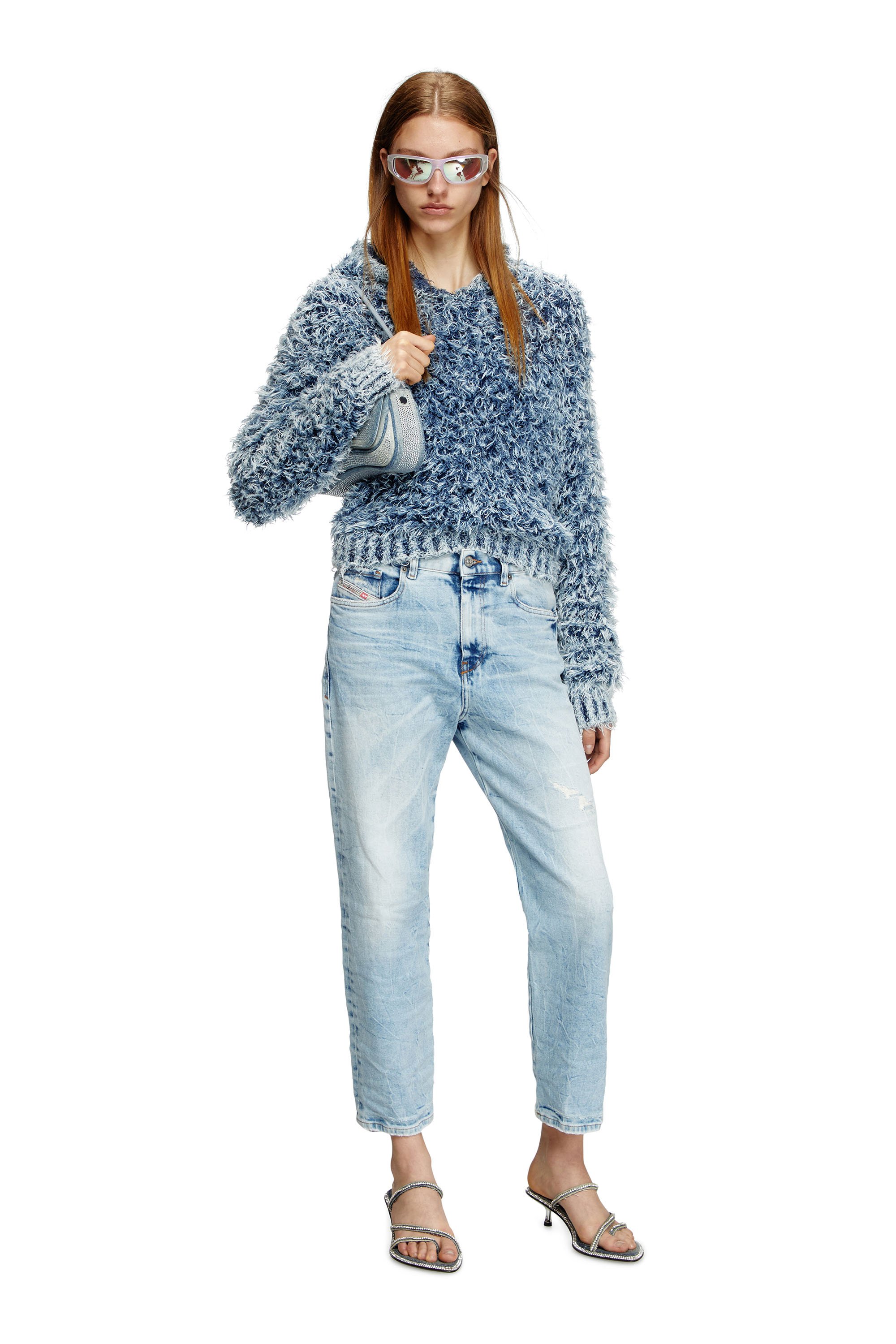 Diesel - Regular Jeans 2016 D-Air 09L31 Femme, Bleu Clair - Image 2