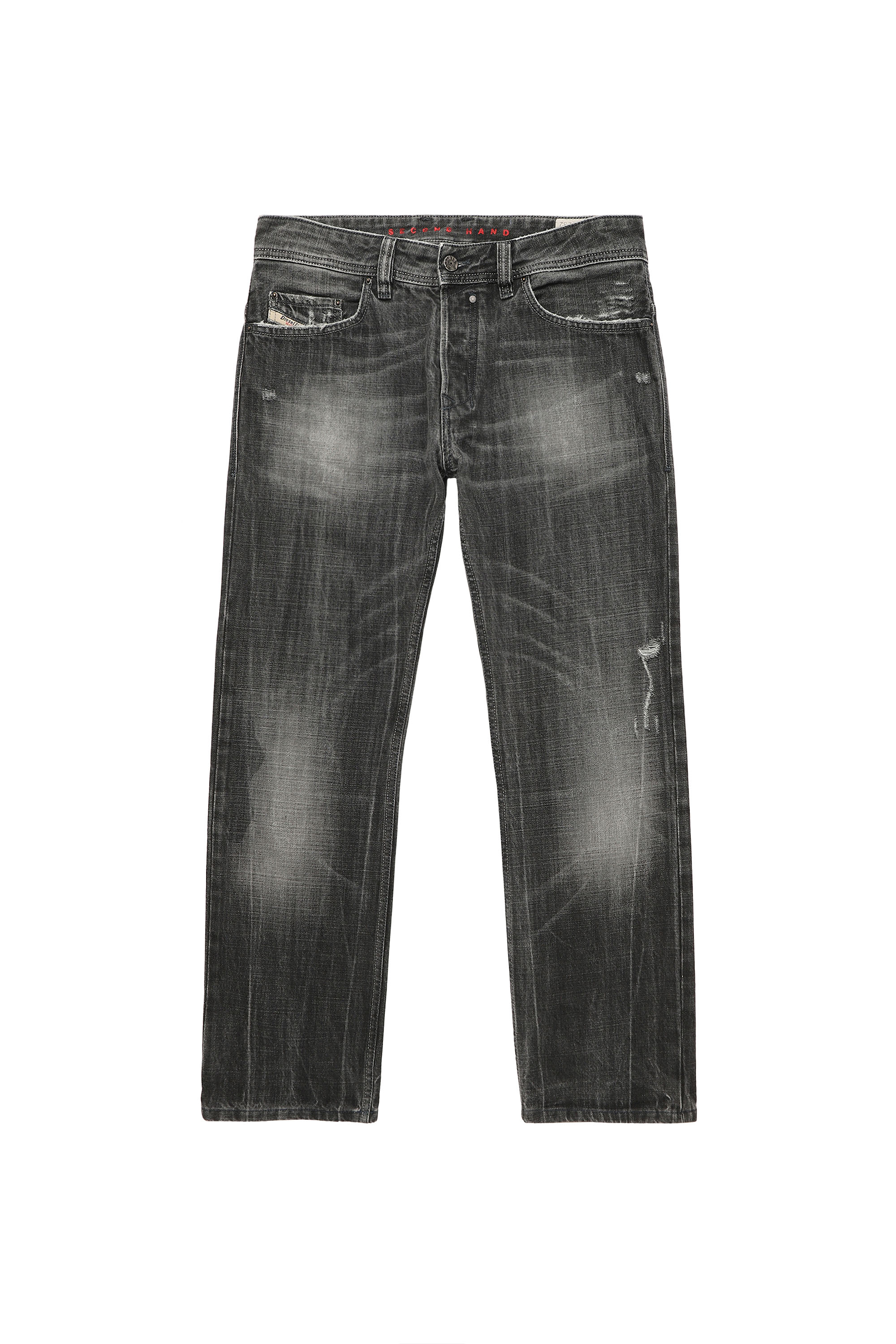 Diesel - SAFADO, Diesel Uomo - Jeans Nero/Grigio scuro Uomo in Nero - 1