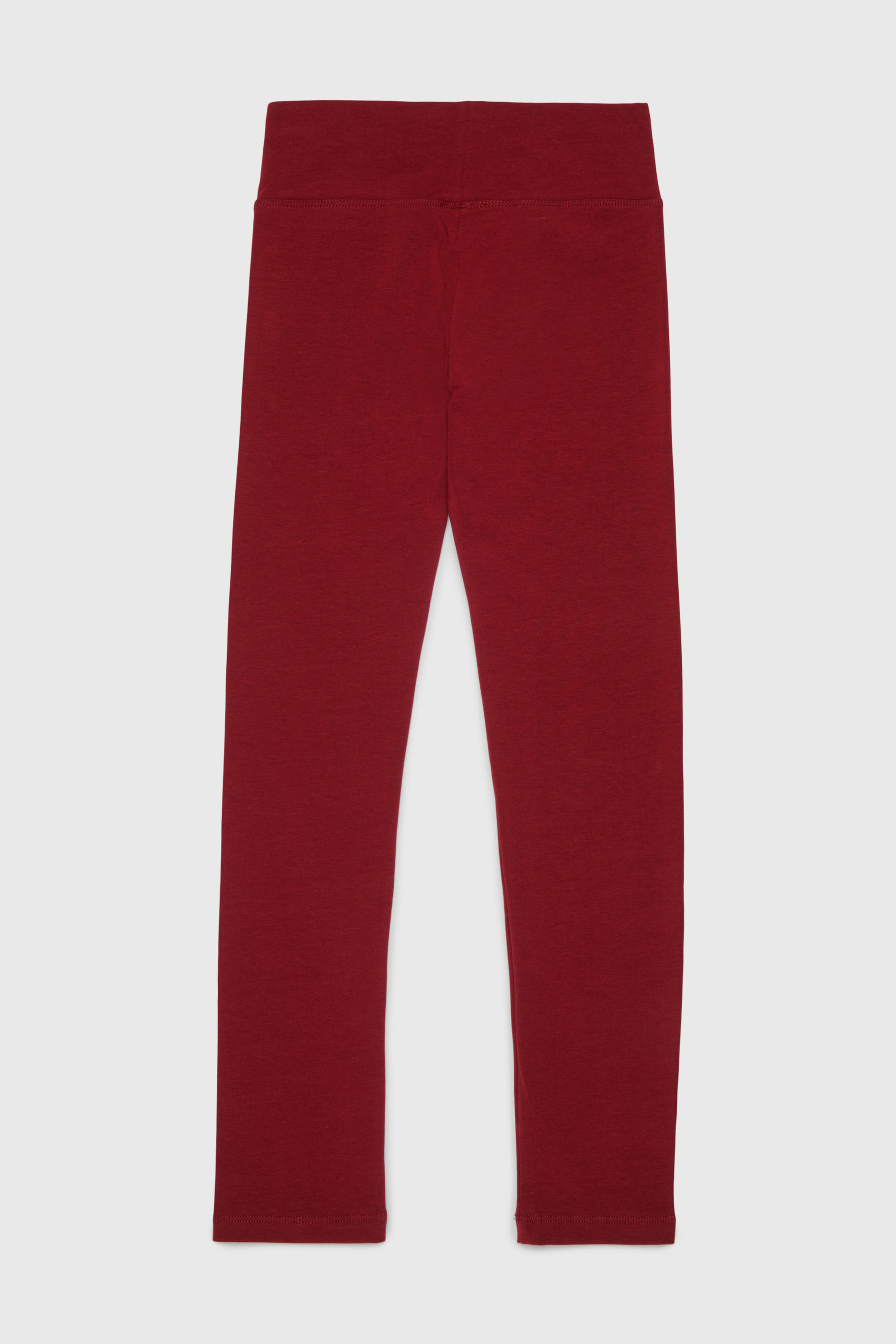 Diesel - PCEFY, Leggings en coton avec logo d&eacute;coup&eacute; Femme in Rouge - 2