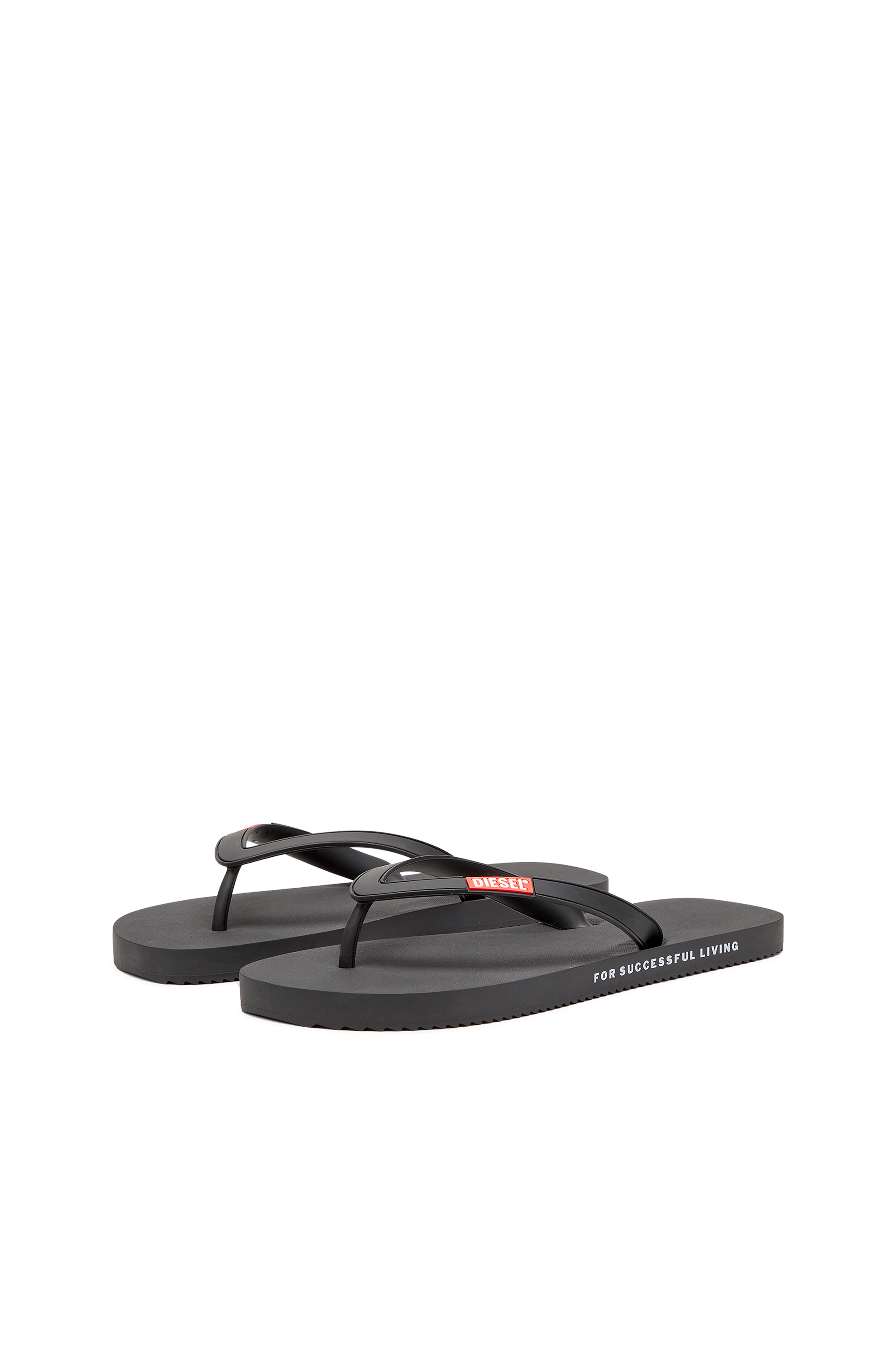 Diesel - SA-RIO W, Sa-Rio-Tongs en caoutchouc Femme in Noir - 8