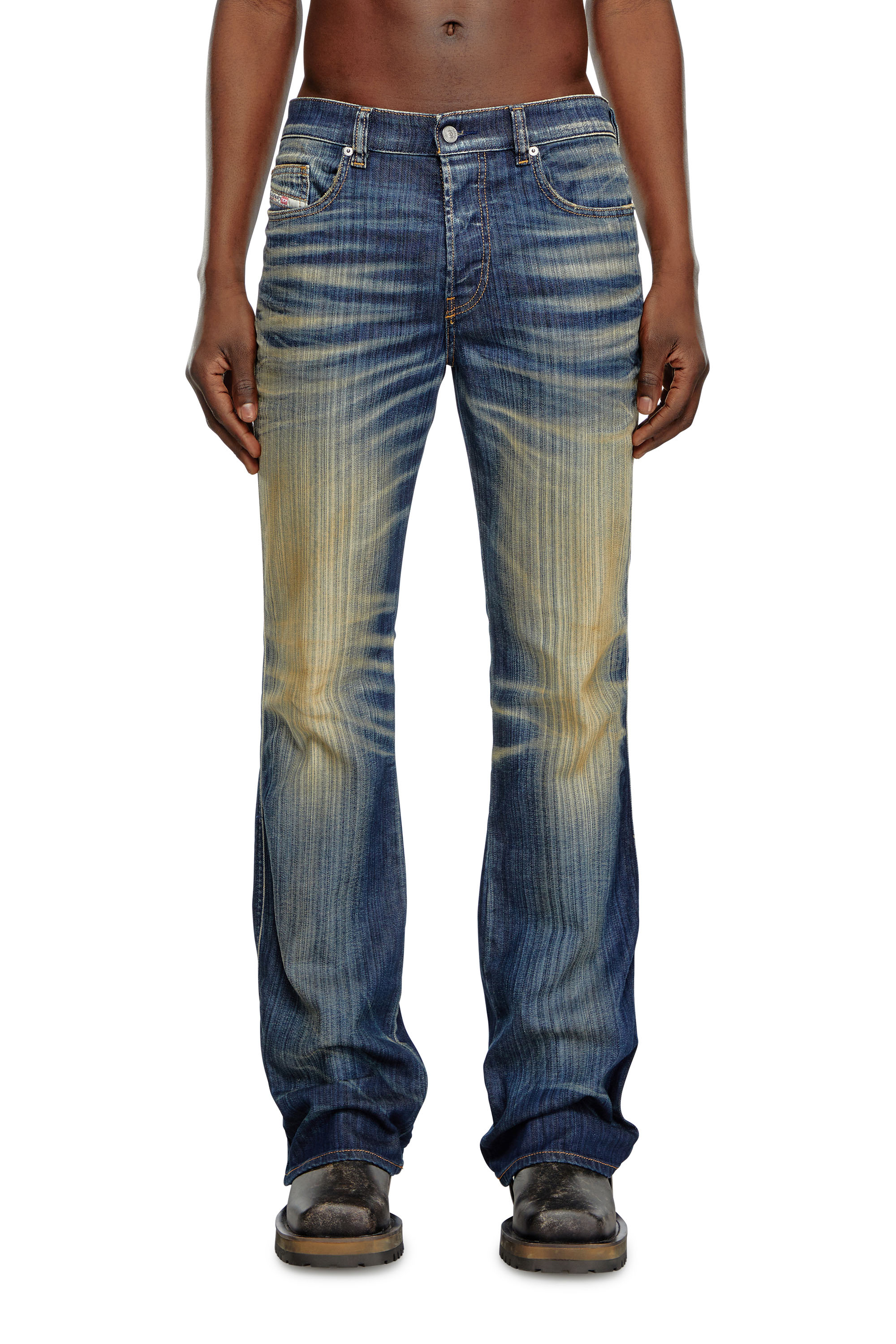 Diesel - Homme Bootcut Jeans 1998 D-Buck 09J46, Bleu Foncé - Image 1