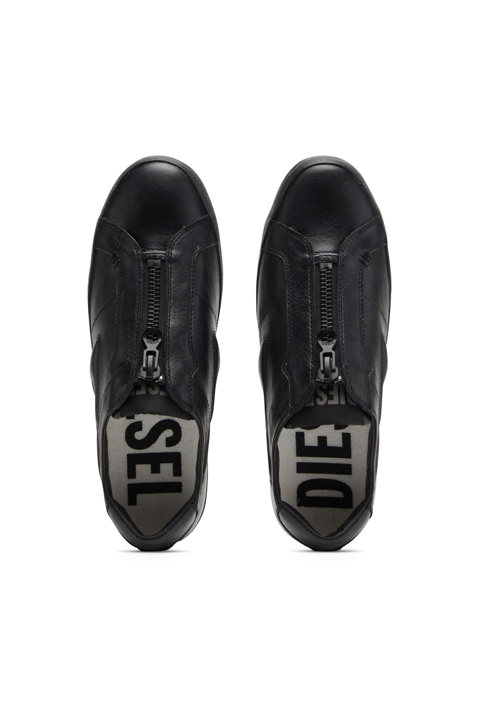 Diesel - S-LEROJI ZIP LOW W, Silver - Image 4
