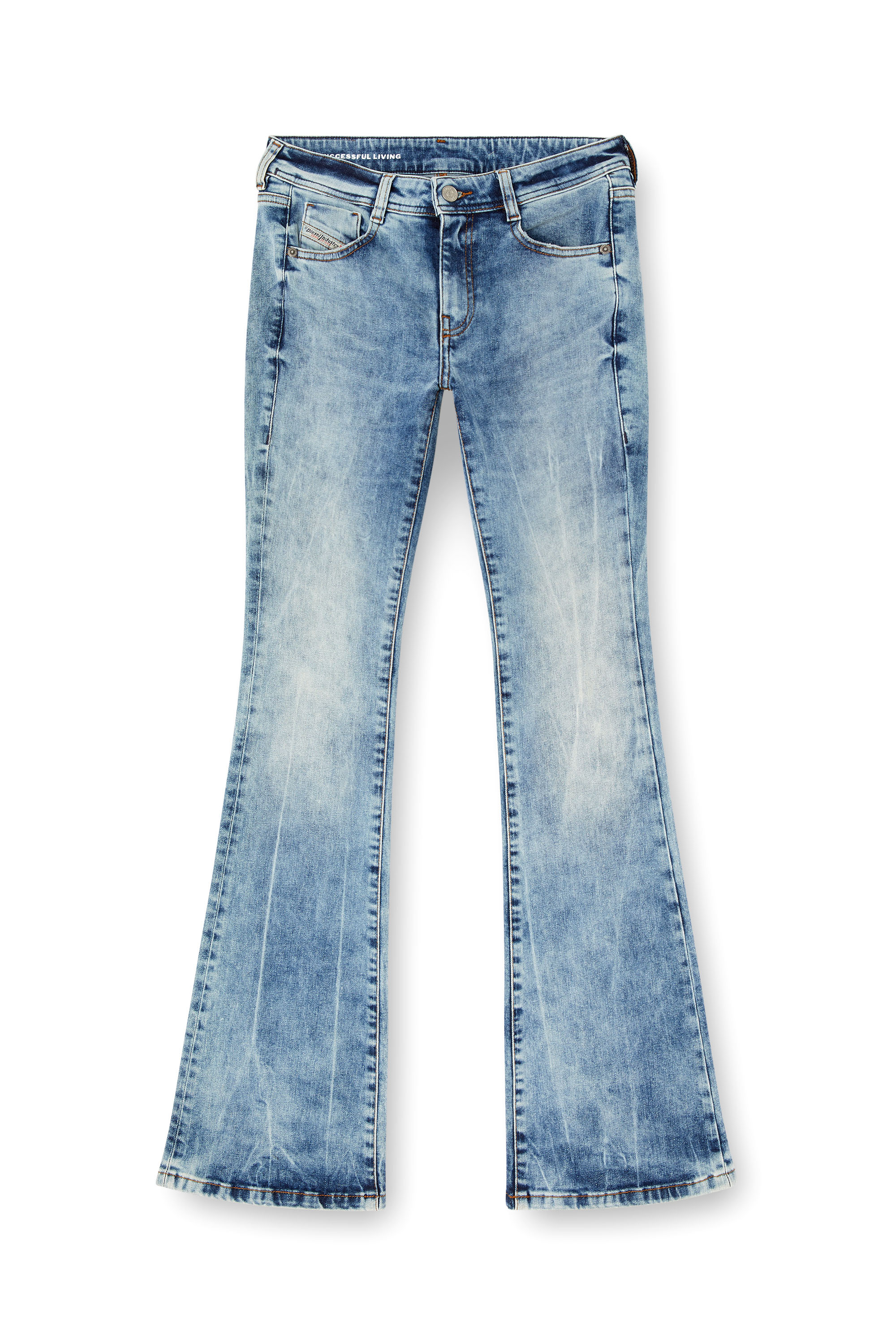 Diesel - Bootcut Jeans 1969 D-Ebbey 0BMBM Donna, Blu Chiaro - Image 3