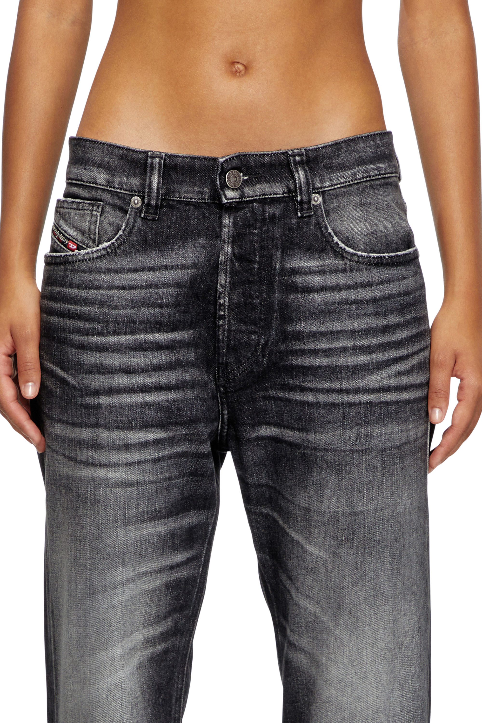 Diesel - Regular Jeans 1988 D-Ark 09L50 Femme, Noir/Gris foncé - Image 5