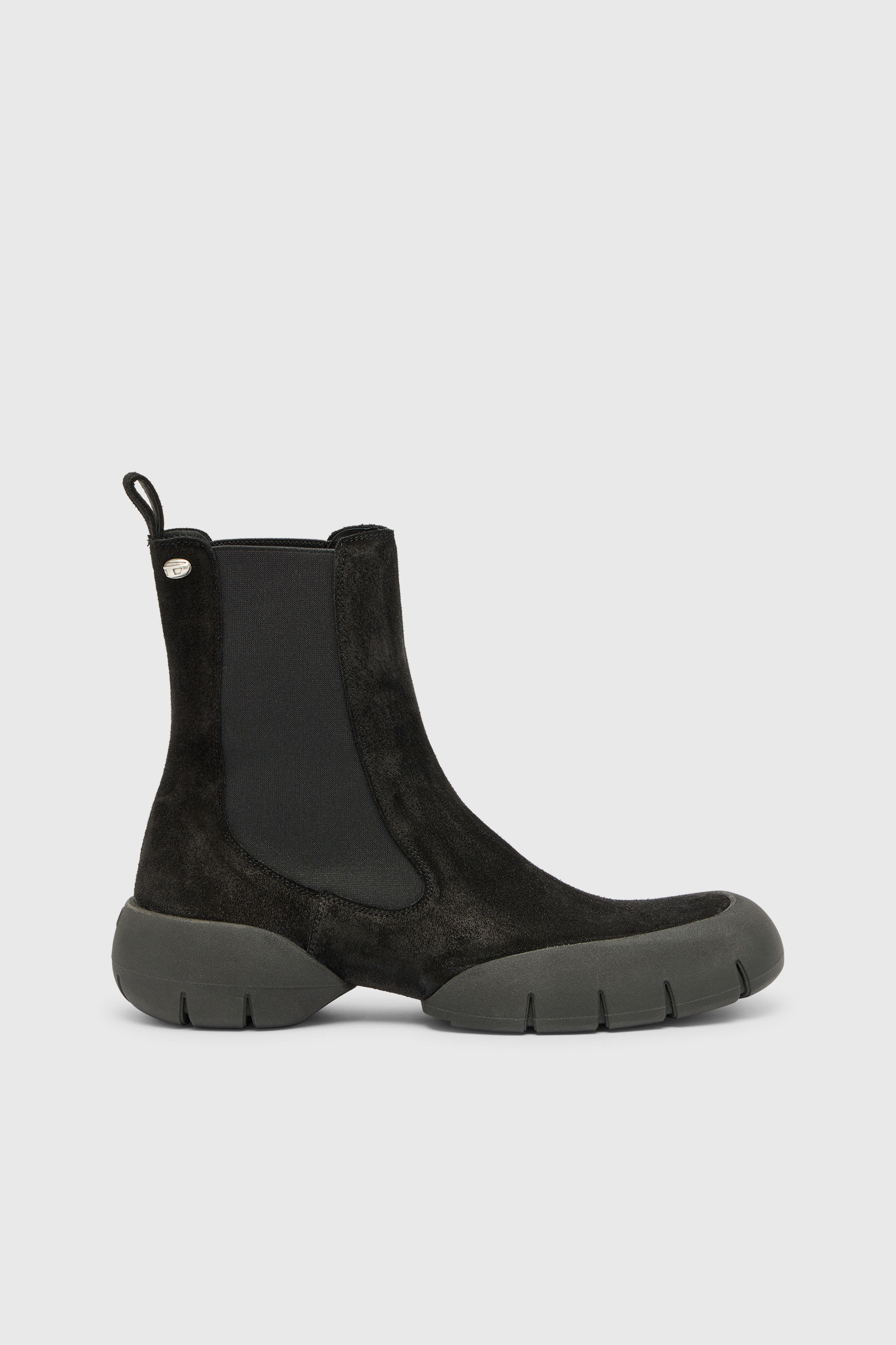 Diesel - D-MATHIEU CH, Herren D-Mathieu - Stiefel aus Wildleder mit Gummisohle in Schwarz - 1