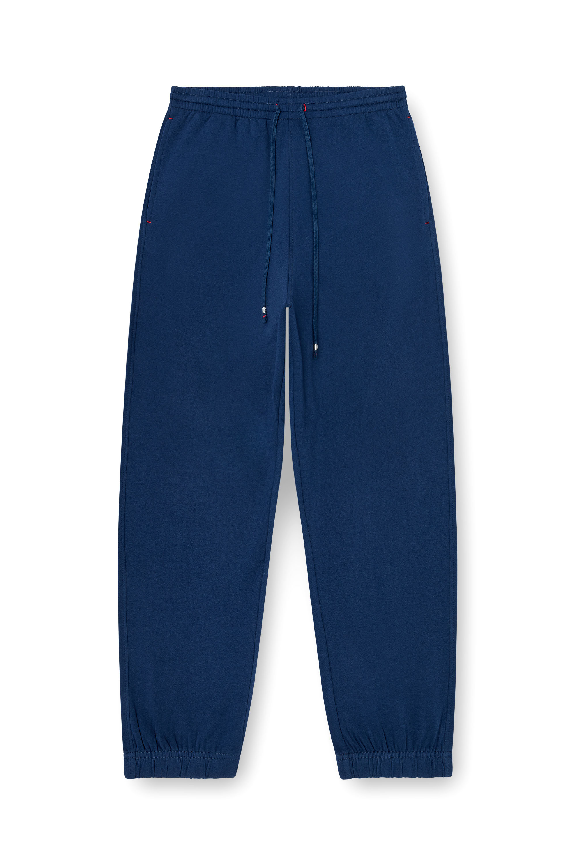Diesel - LENNY-D-CORE, Man's Sweatpants in peached cotton blend in Blue - 4