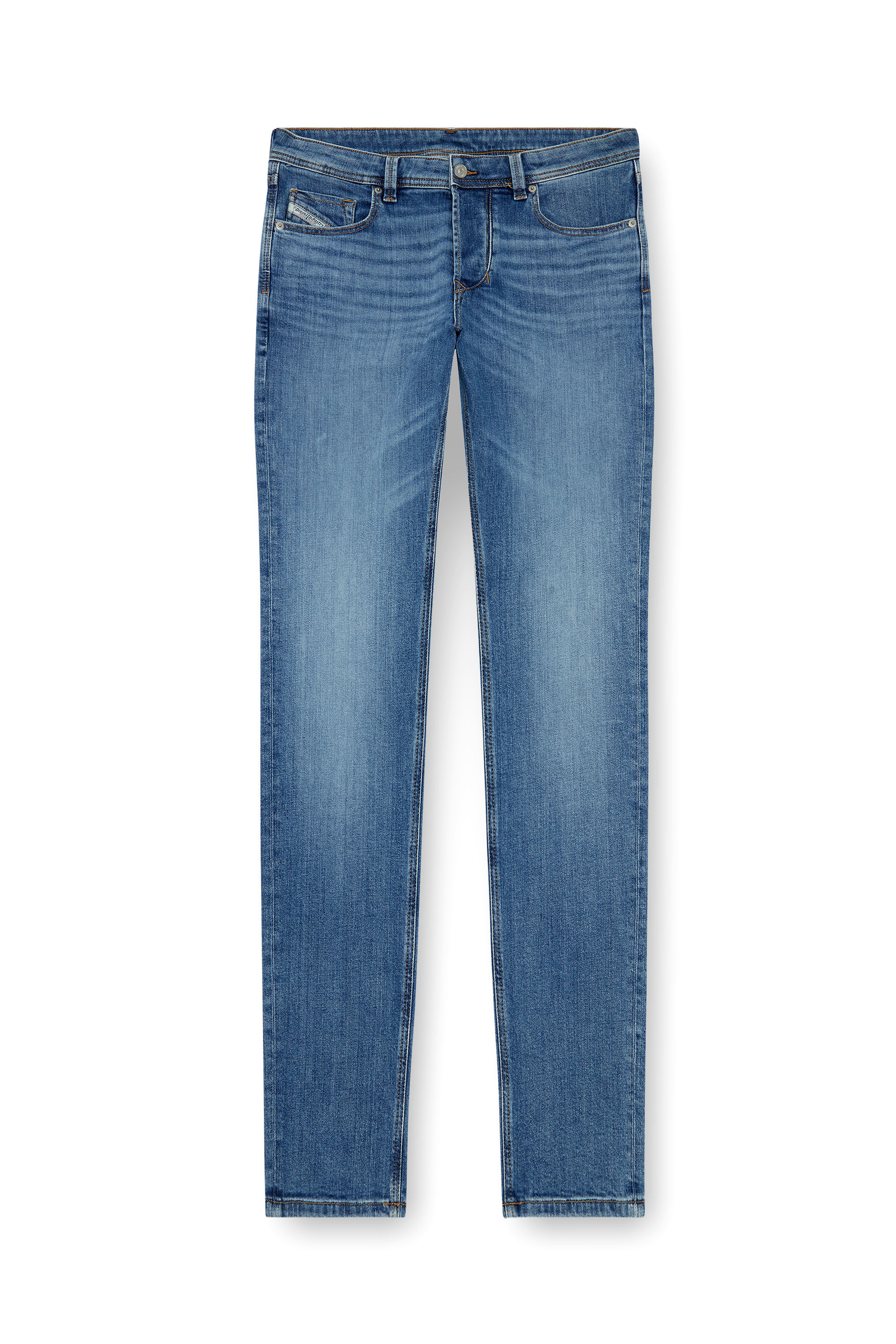 Diesel - Regular Jeans 1986 Larkee-Beex 0KIAL Uomo, Blu Chiaro - Image 4