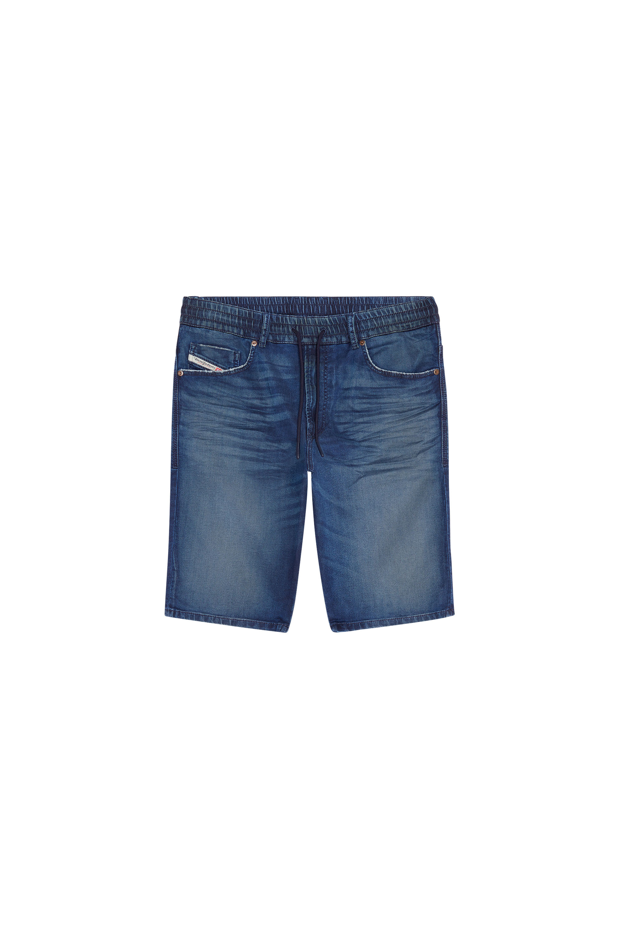 Diesel - D-KROOLEY-SHORT JOGG, Bleu Foncé - Image 3