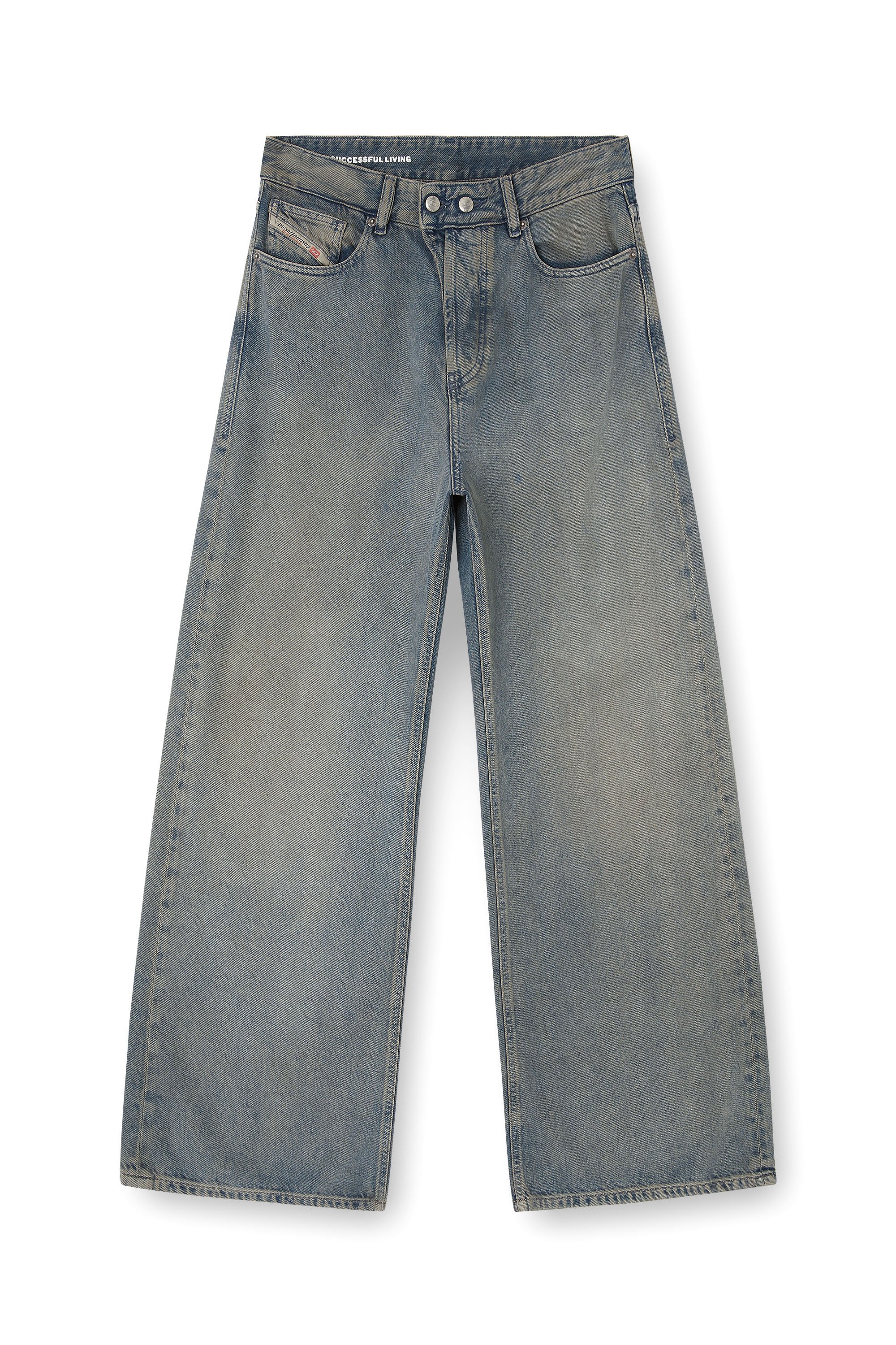 Diesel - Relaxed Jeans 1996 D-Sire 09N24 Femme, Bleu moyen - Image 3