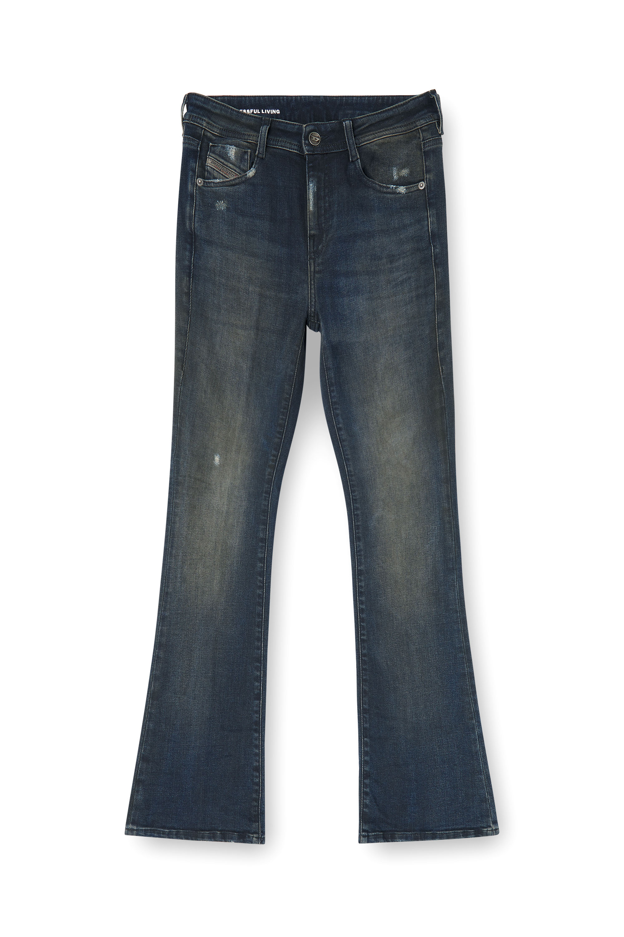 Diesel - Damen Bootcut Jeans 1969 D-Ebbey 09P69, Dunkelblau - 6