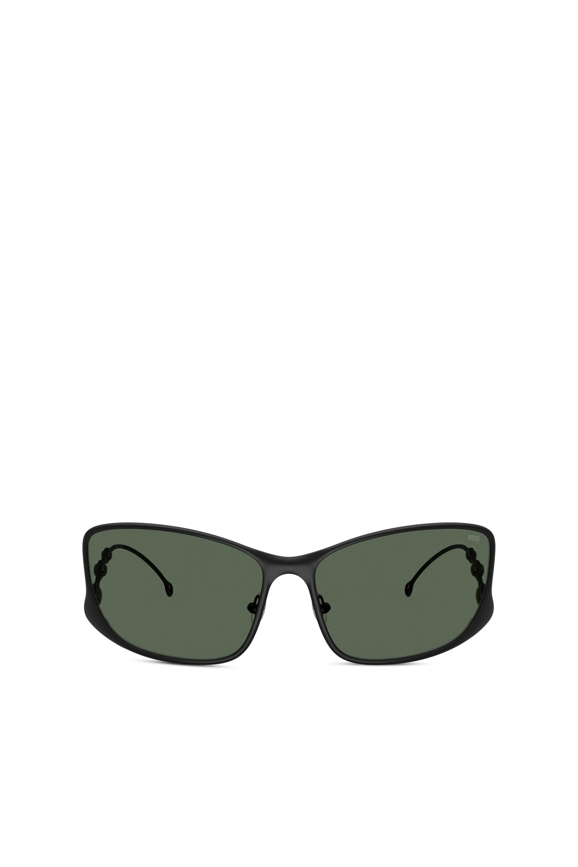 Diesel - 0DL1013, Lunettes de soleil rectangulaires Mixte in Vert - 1