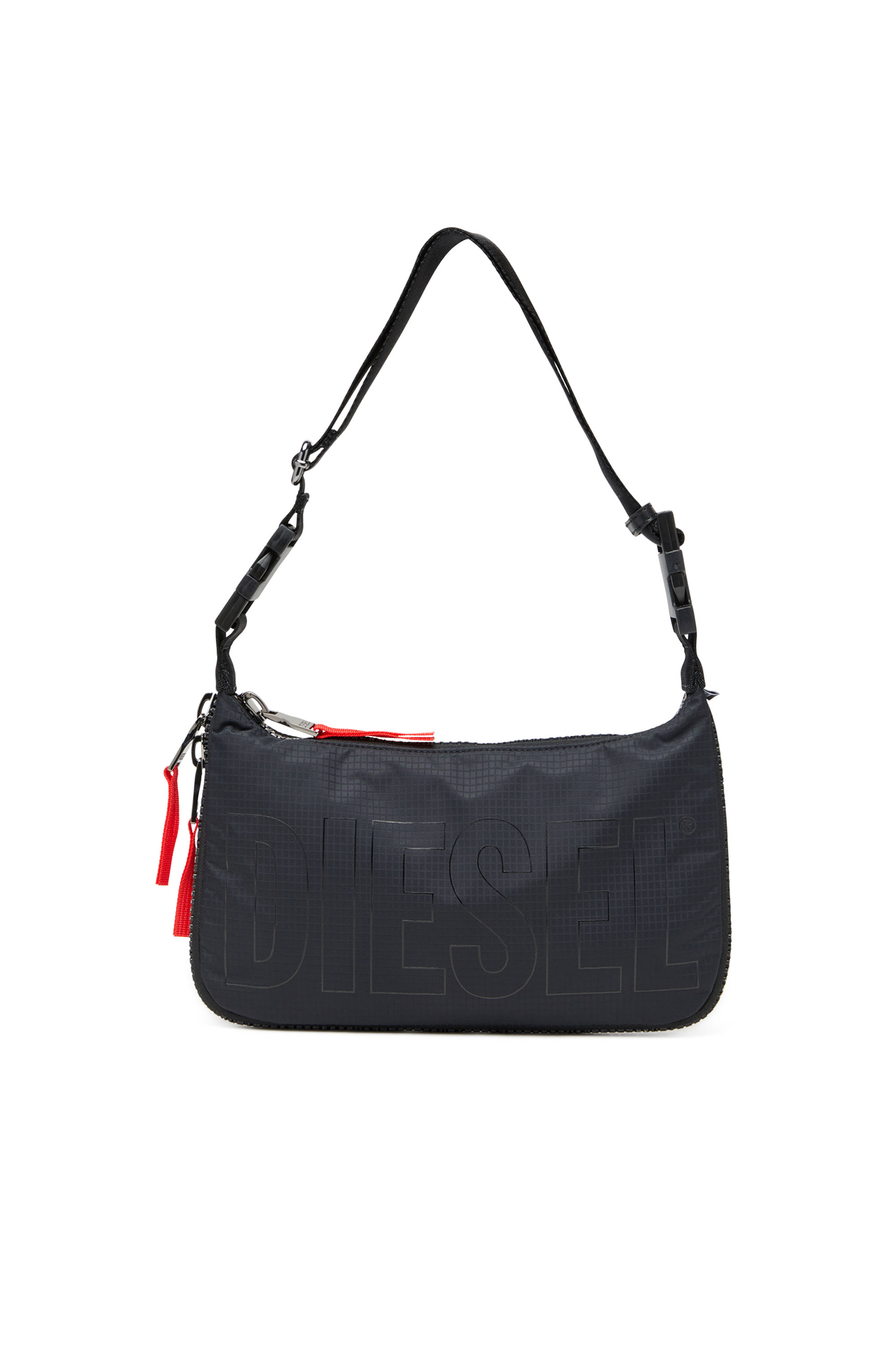 Diesel - ZIP-D CROSSBODY BAG X, Unisex Zip-D X-Erweiterbare Utility-Schultertasche in Schwarz - 1