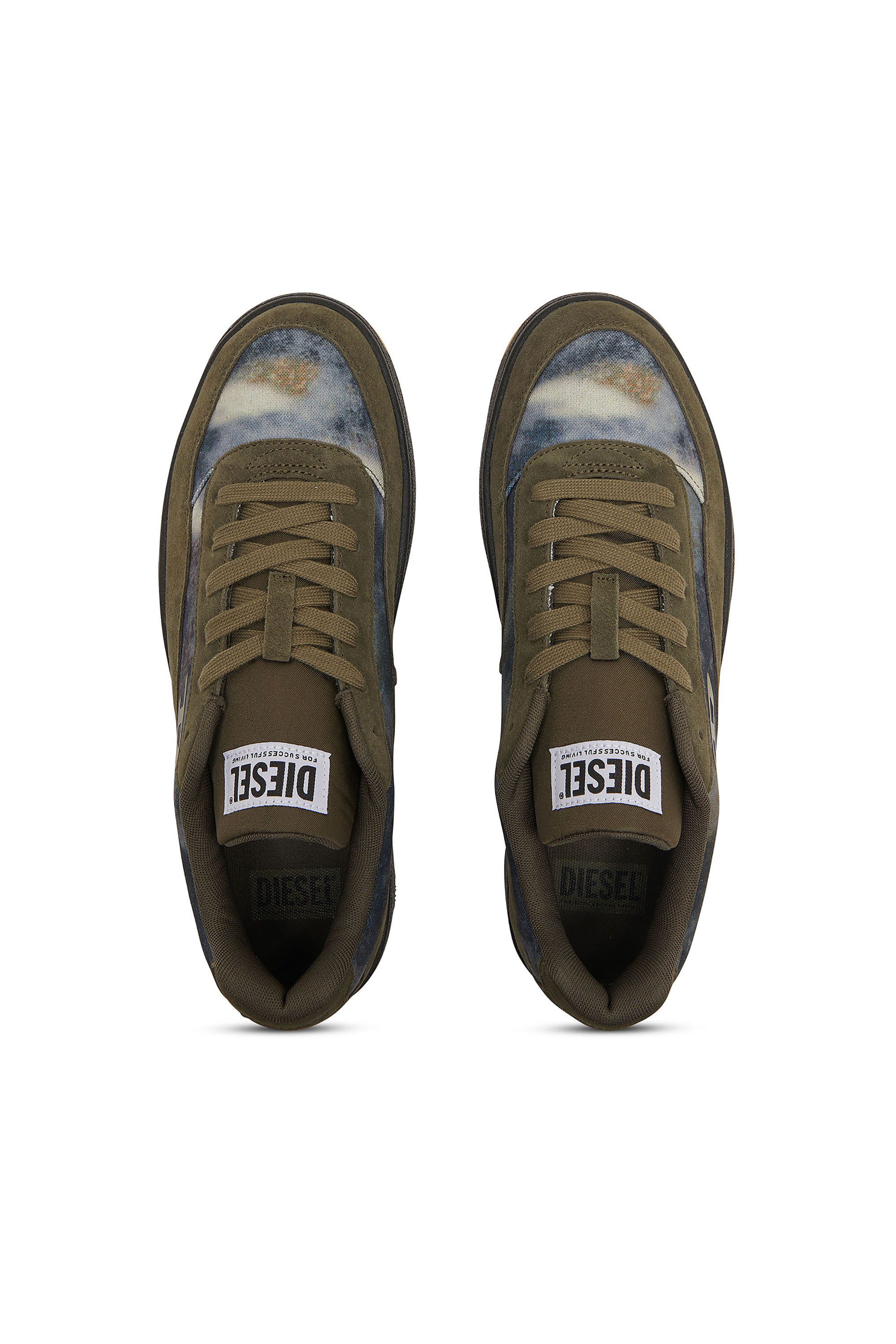 Diesel - S-TRACKER-D LOW, S-Tracker-D-Scarpe stringate in pelle Uomo in Multicolor - 4