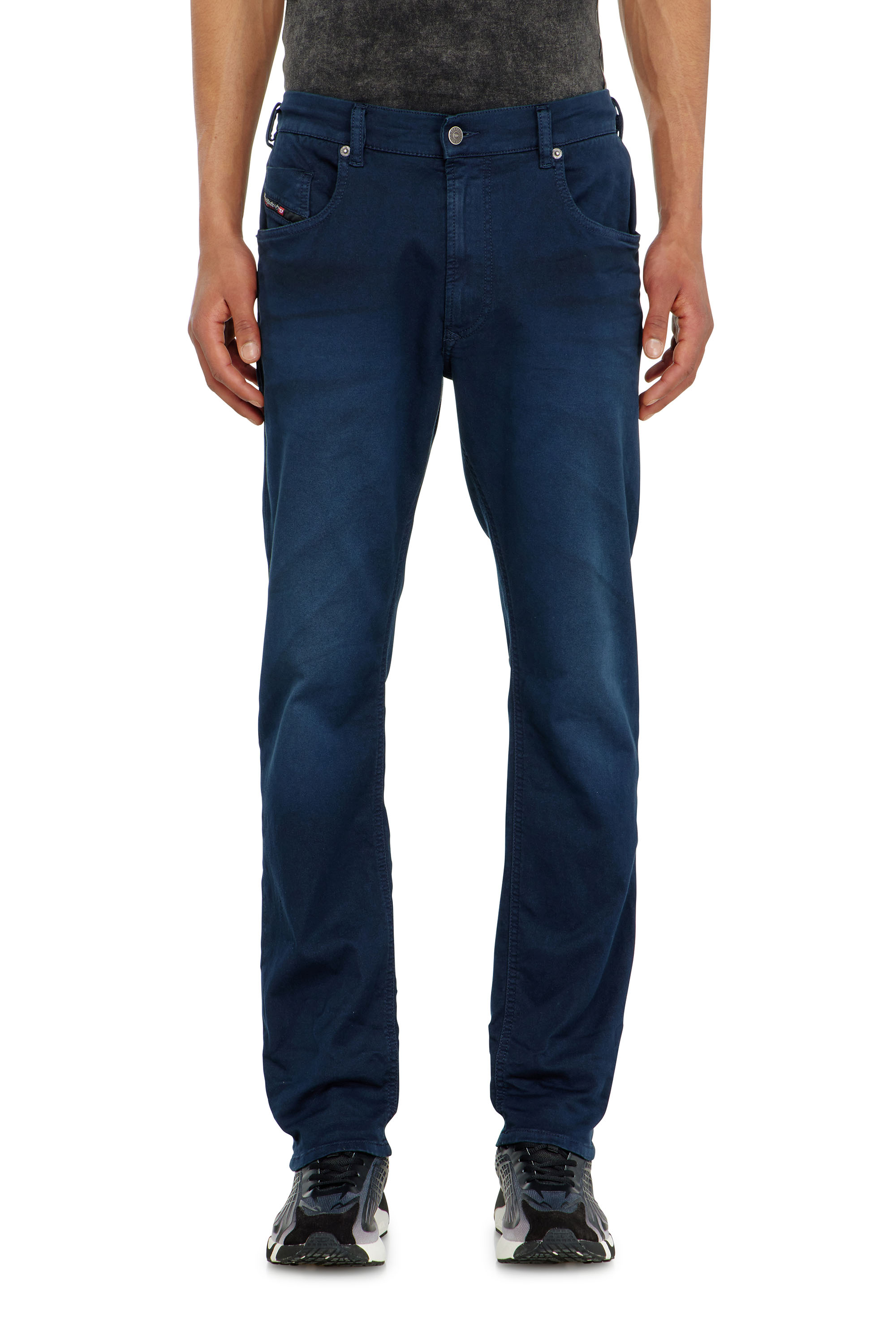Diesel - Regular 2032 D-Krooley-BW Joggjeans&reg; 0670M Uomo, Blu Scuro - Image 1