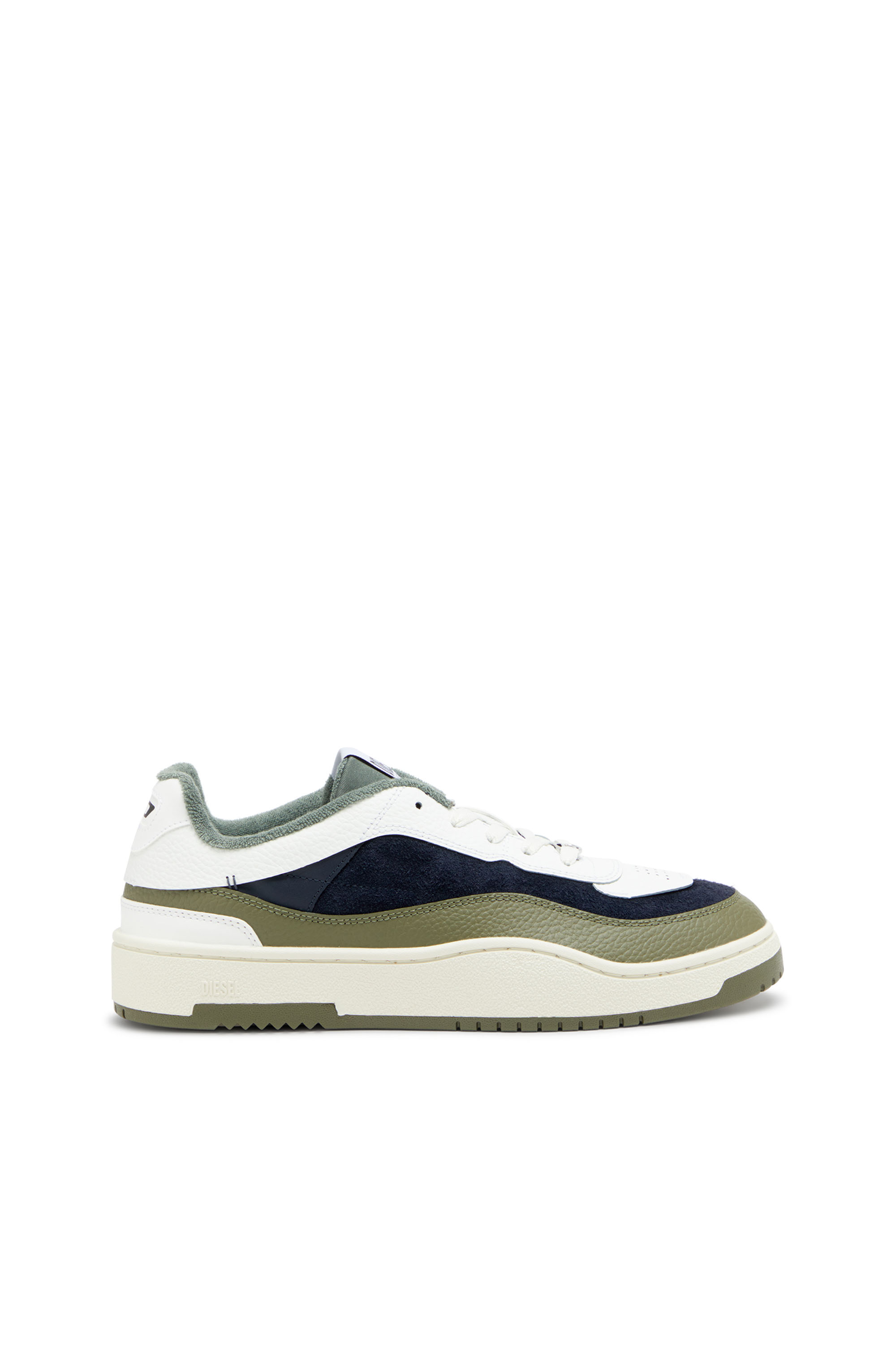 S-OVAL SKATE LOW, Bianco/Verde