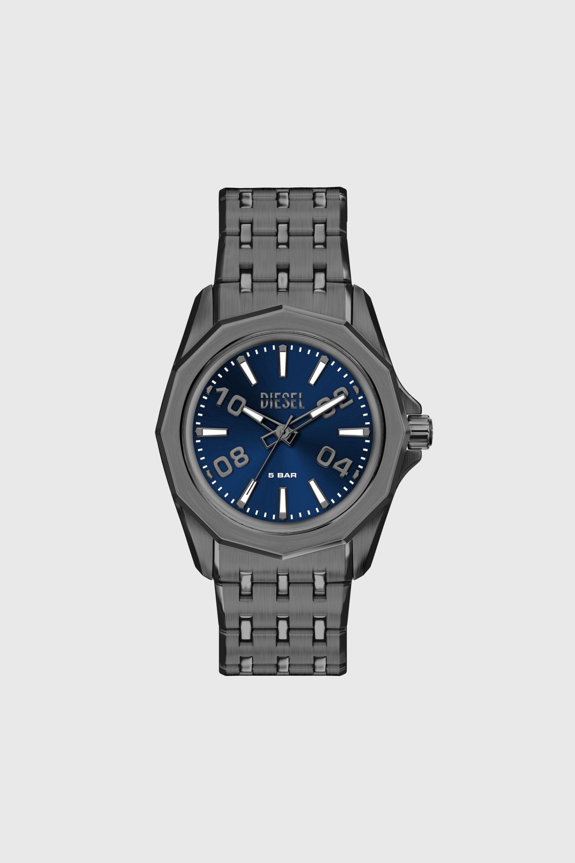 Diesel - DZ2238 WATCH, Orologio Stinger in acciaio gunmetal Uomo in Grigio - 1