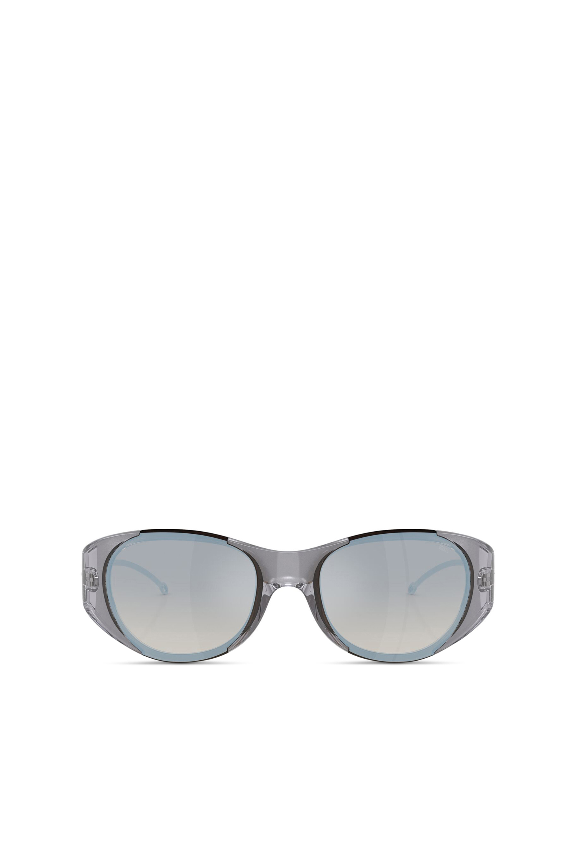 Diesel - 0DL3003, Lunettes de soleil ovales Mixte in Gris - 1