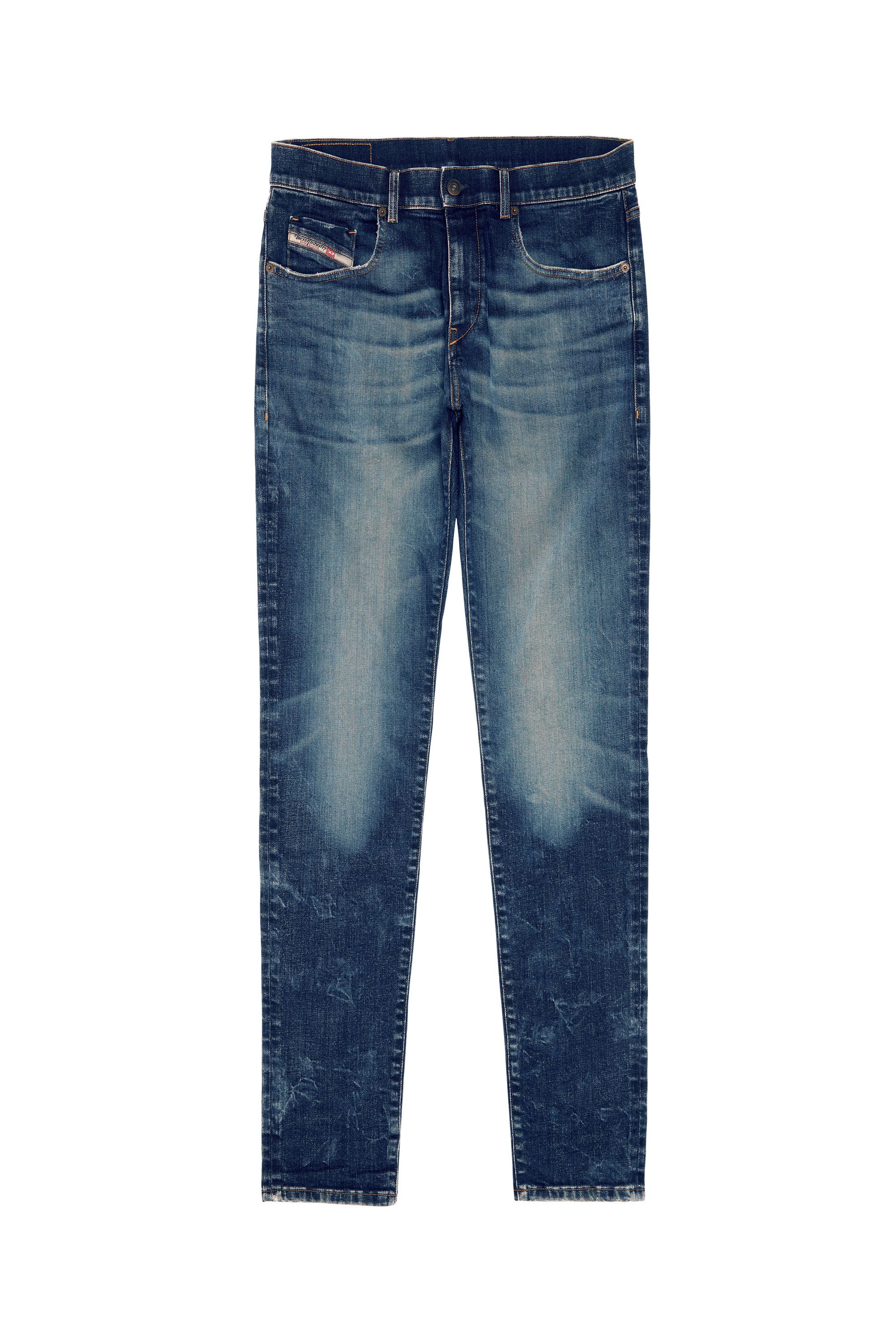 Diesel - 2019 D-STRUKT 09C73 Slim Jeans, Blu Scuro - Image 6
