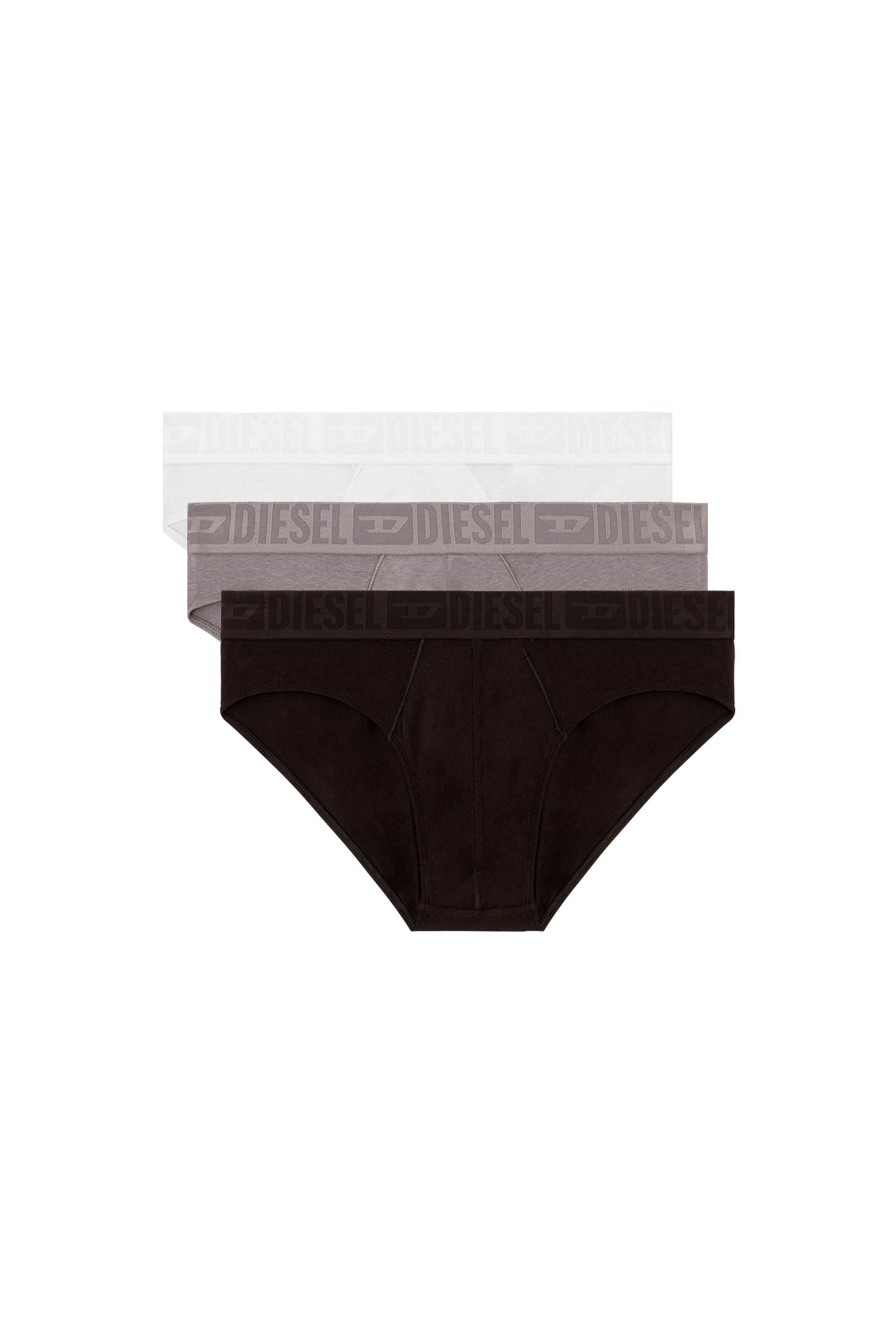 Diesel - ROY-D-MONO-3PACK, Set da tre paia di boxer Uomo in Multicolor - 2