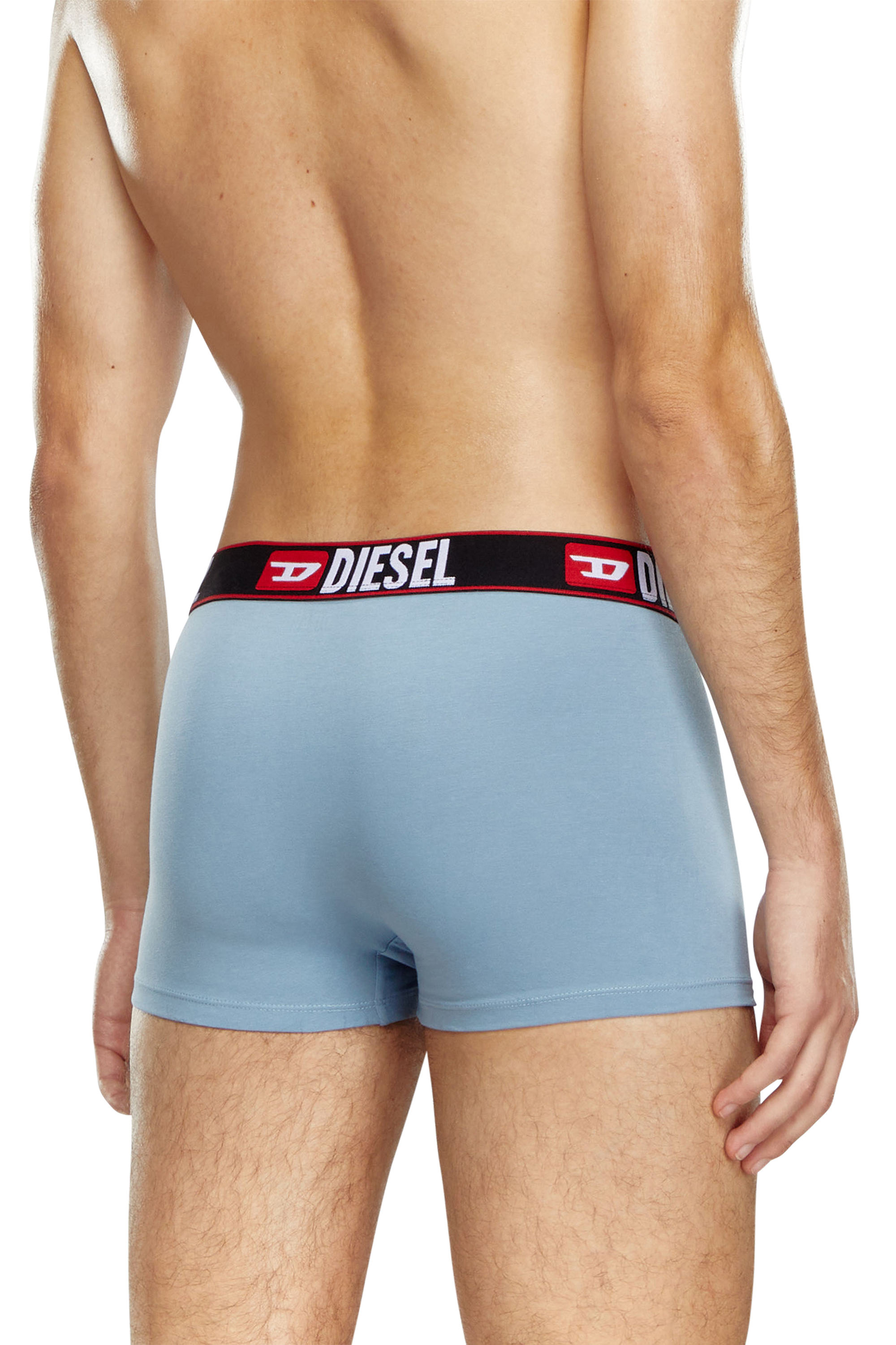 Diesel - UMBX-DAMIENTHREEPACK, Herren Retropants mit Wolken-Motiv im Dreierpack in Blau - 3