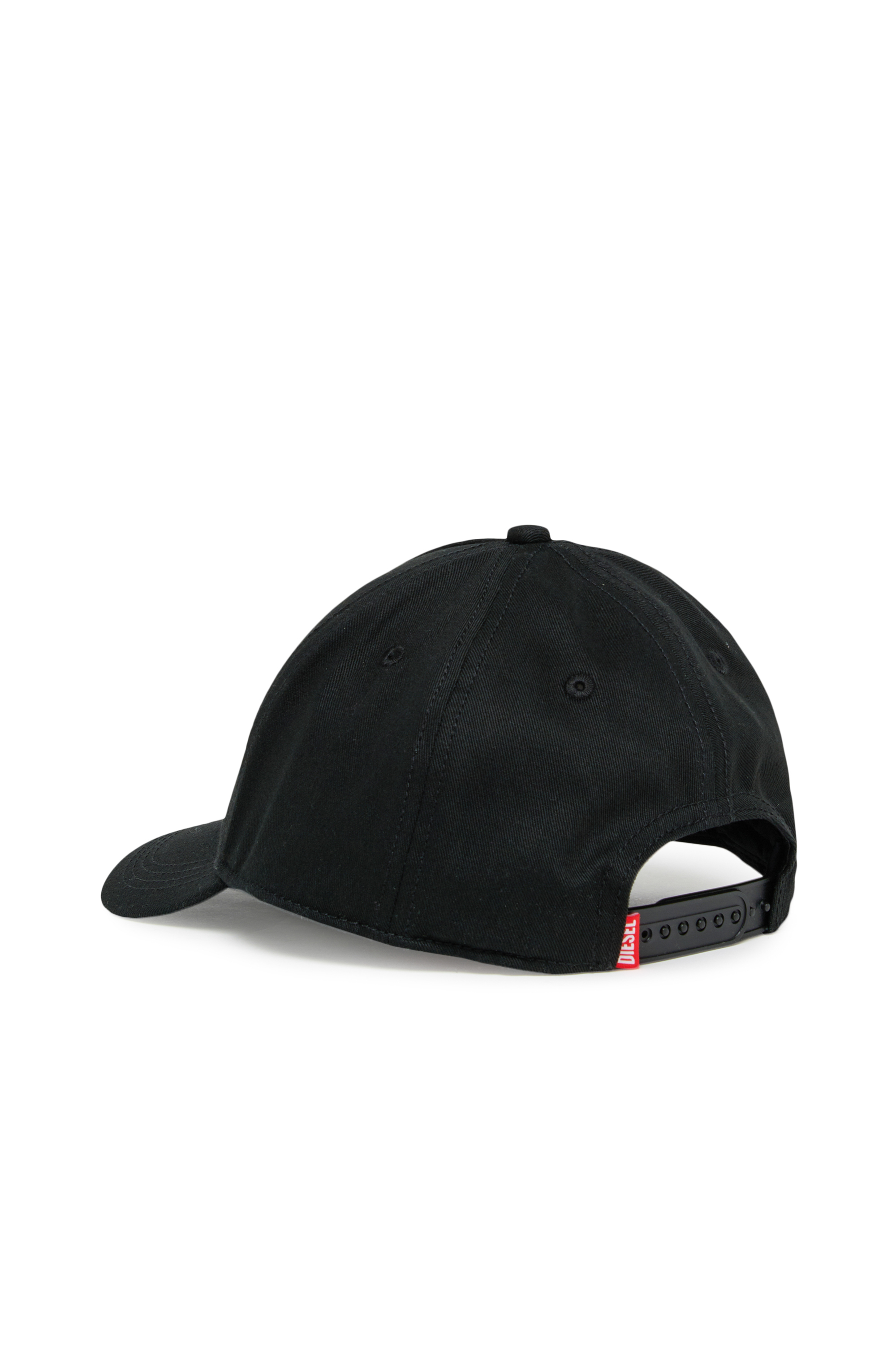 Diesel - FLIMO, Herren Baseballcap mit Oval D Logo-Print in Schwarz - 2