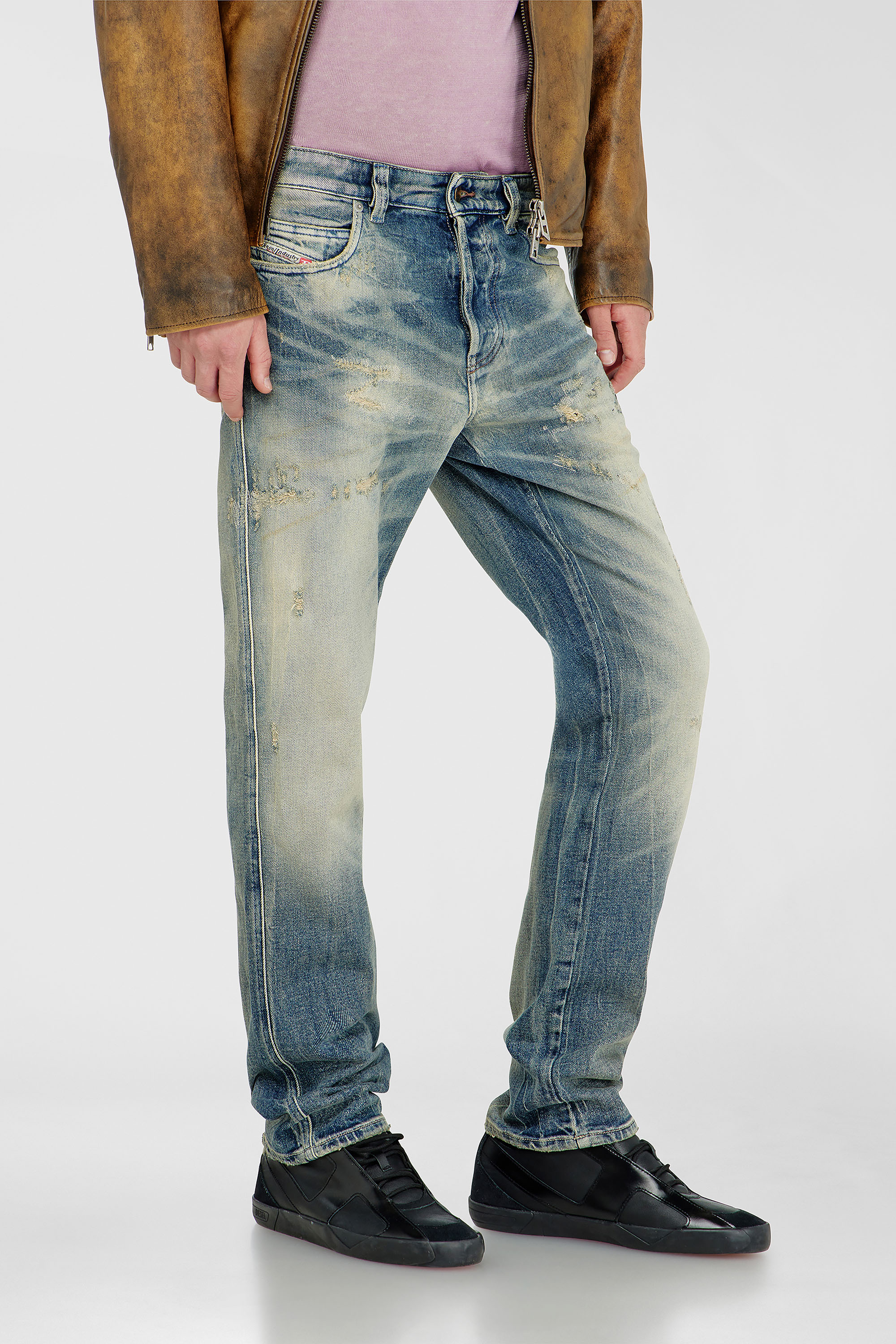 Diesel - Herren Slim Jeans 1993 D-Vyl 09P34, Mittelblau - 7