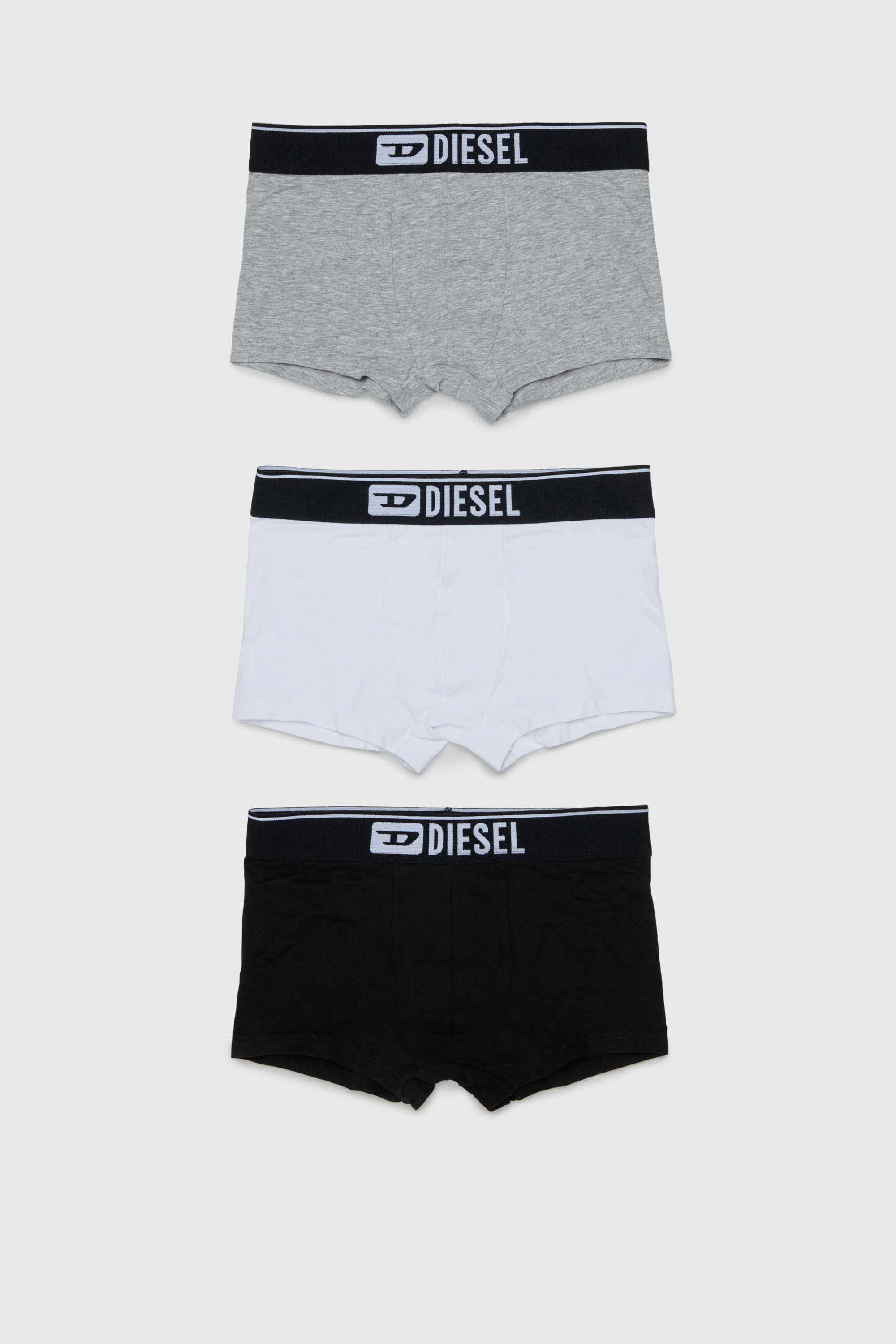 Diesel - UM-UGINTRIPACK-DD, Lot de 3 boxers en coton stretch Homme in Polychrome - 1