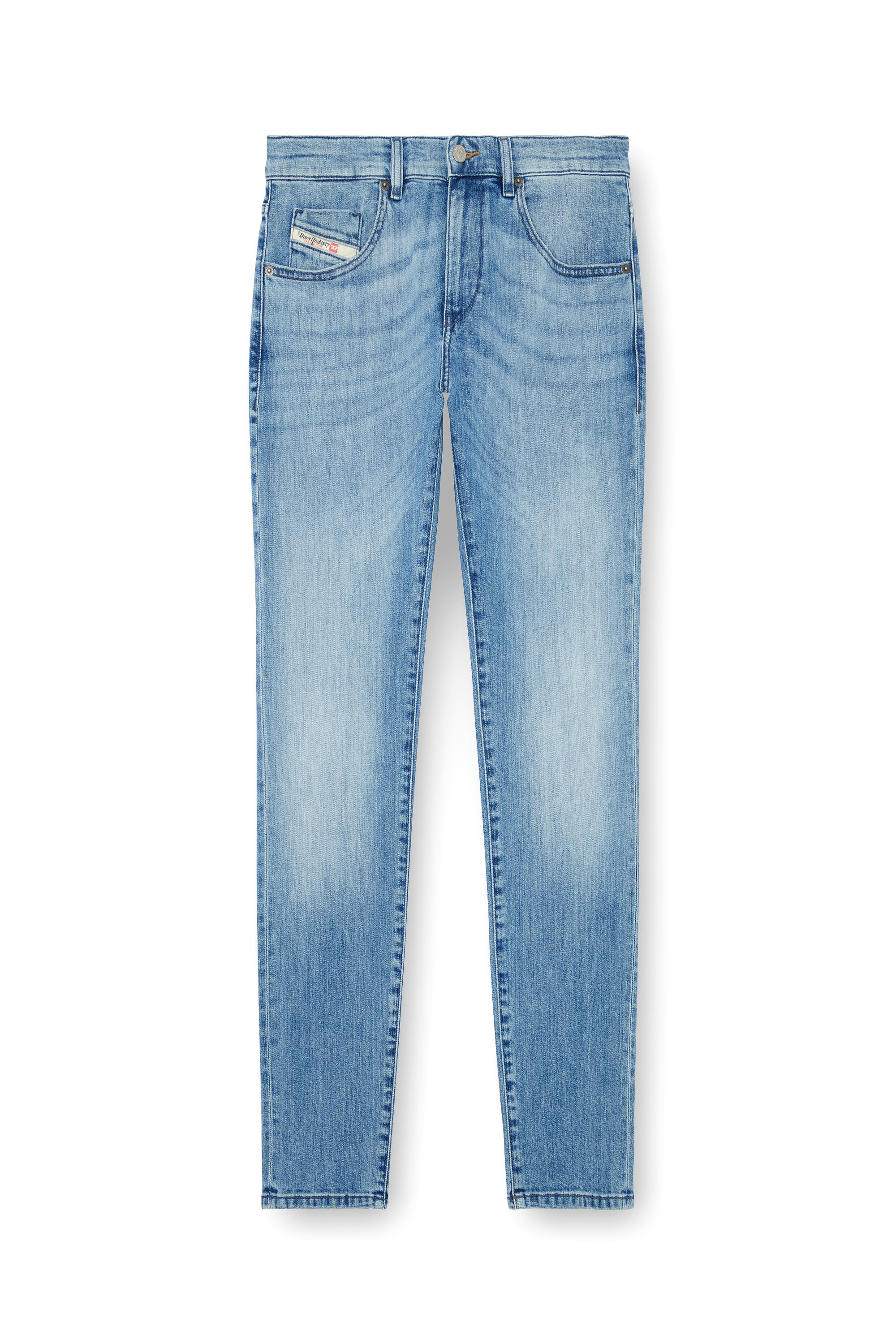 Diesel - Herren Slim Jeans 2019 D-Strukt 0GRDI, Hellblau - Image 5