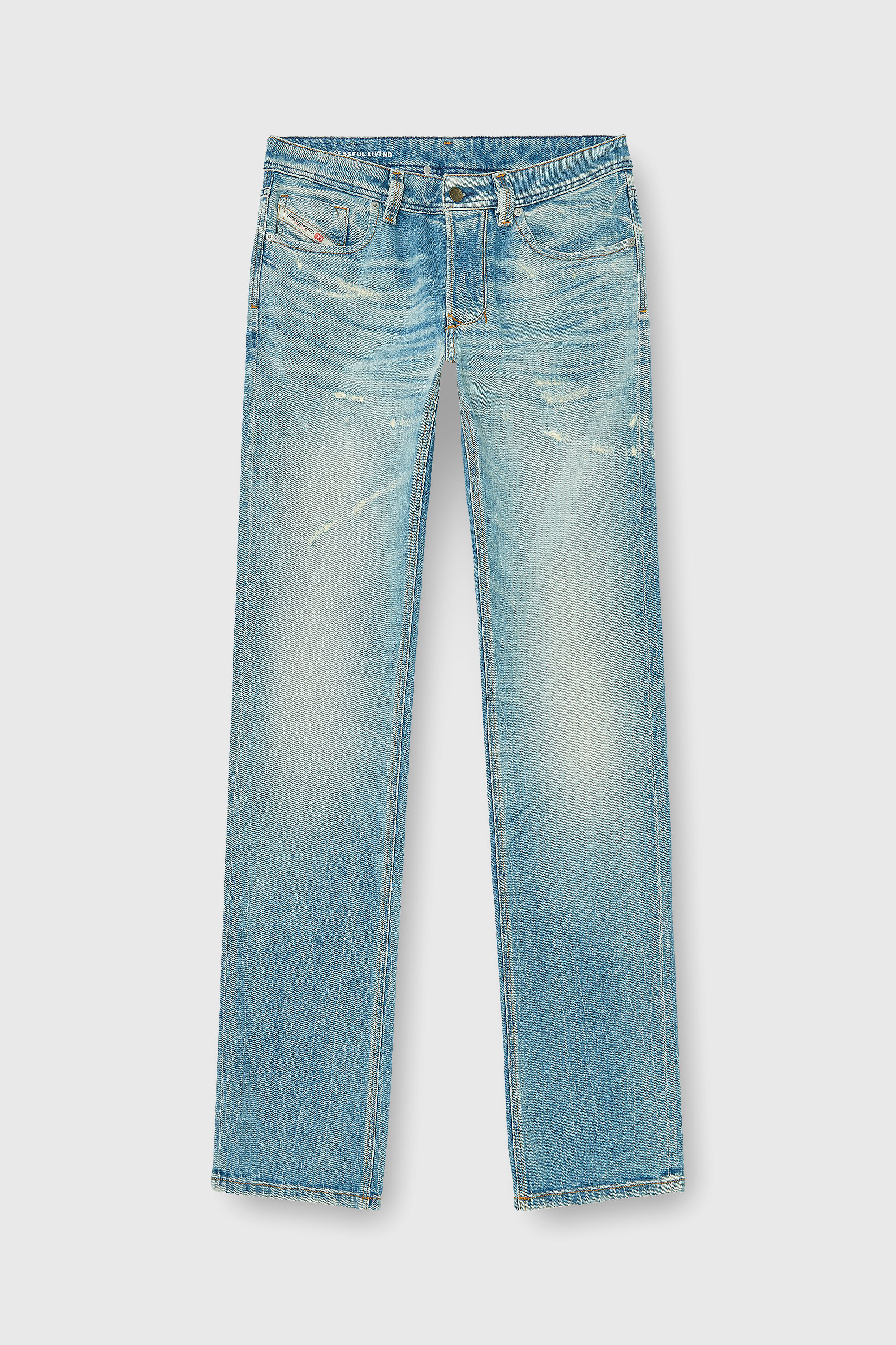 Diesel - Regular Jeans 1985 Larkee 09P33 Homme, Bleu Clair - Image 2