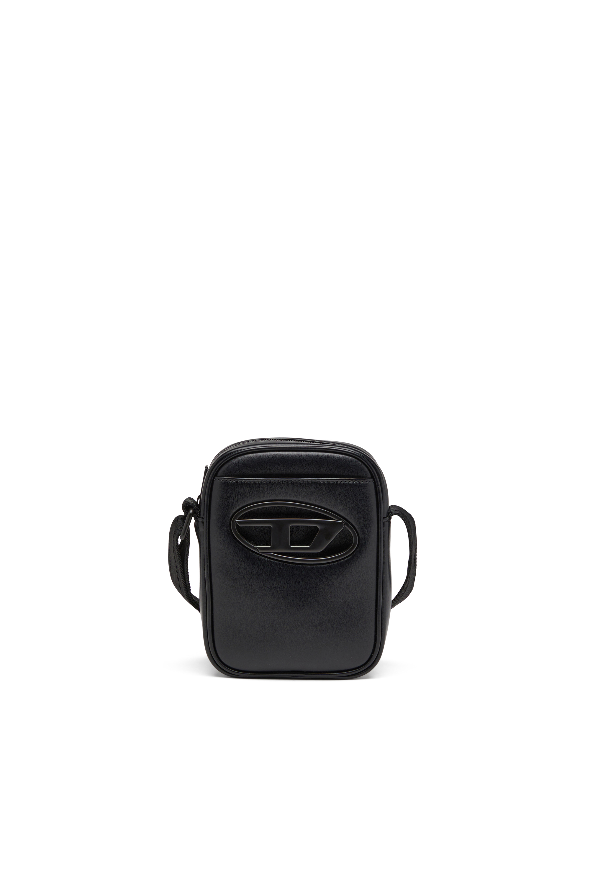 Diesel - HOLI-D CROSSBODY, Unisex's Crossbody bag in PU and neoprene in Black - 1