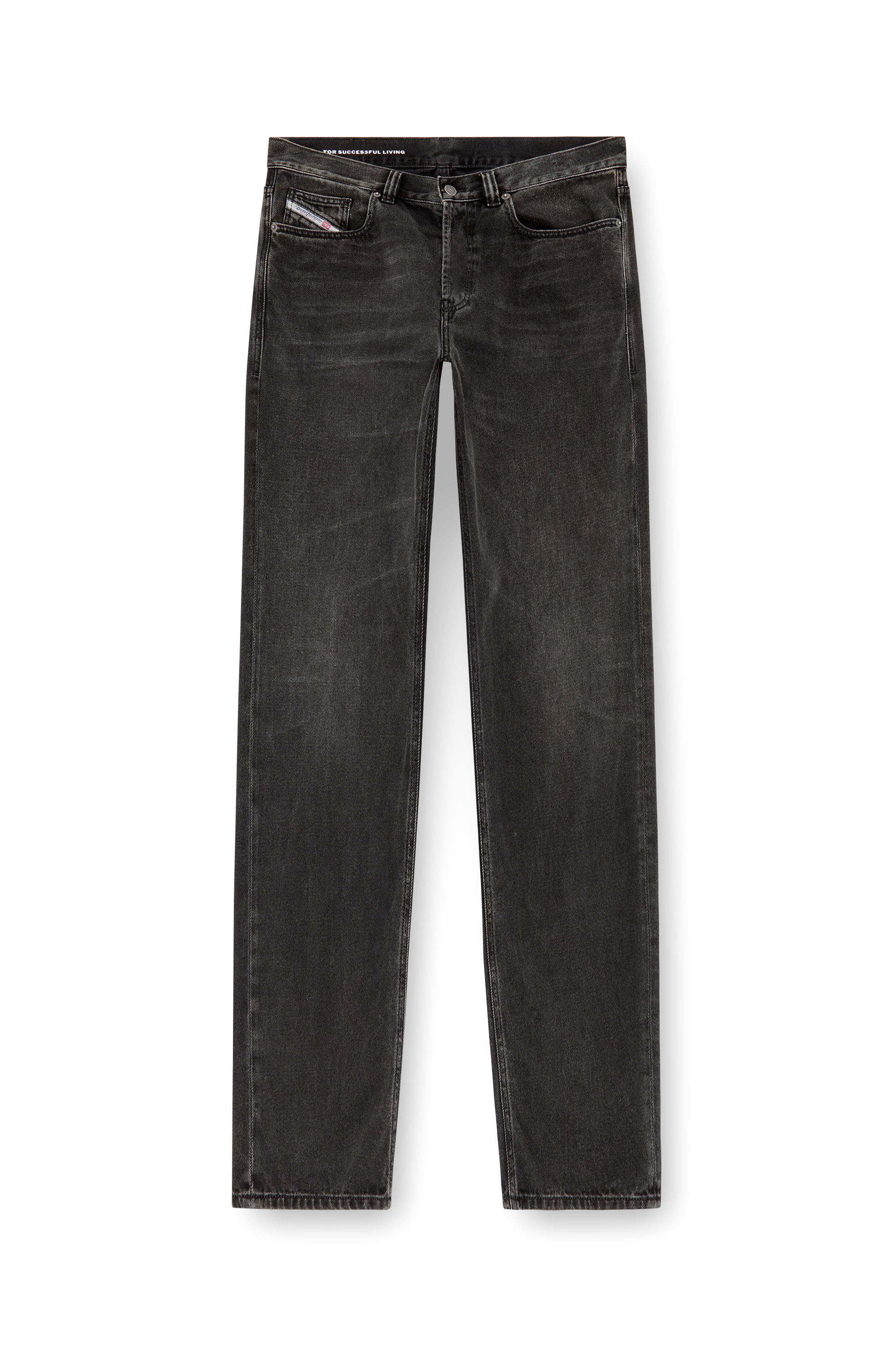 Diesel - Regular Jeans 2024 D-Macs 09J96 Uomo, Nero/Grigio scuro - Image 3